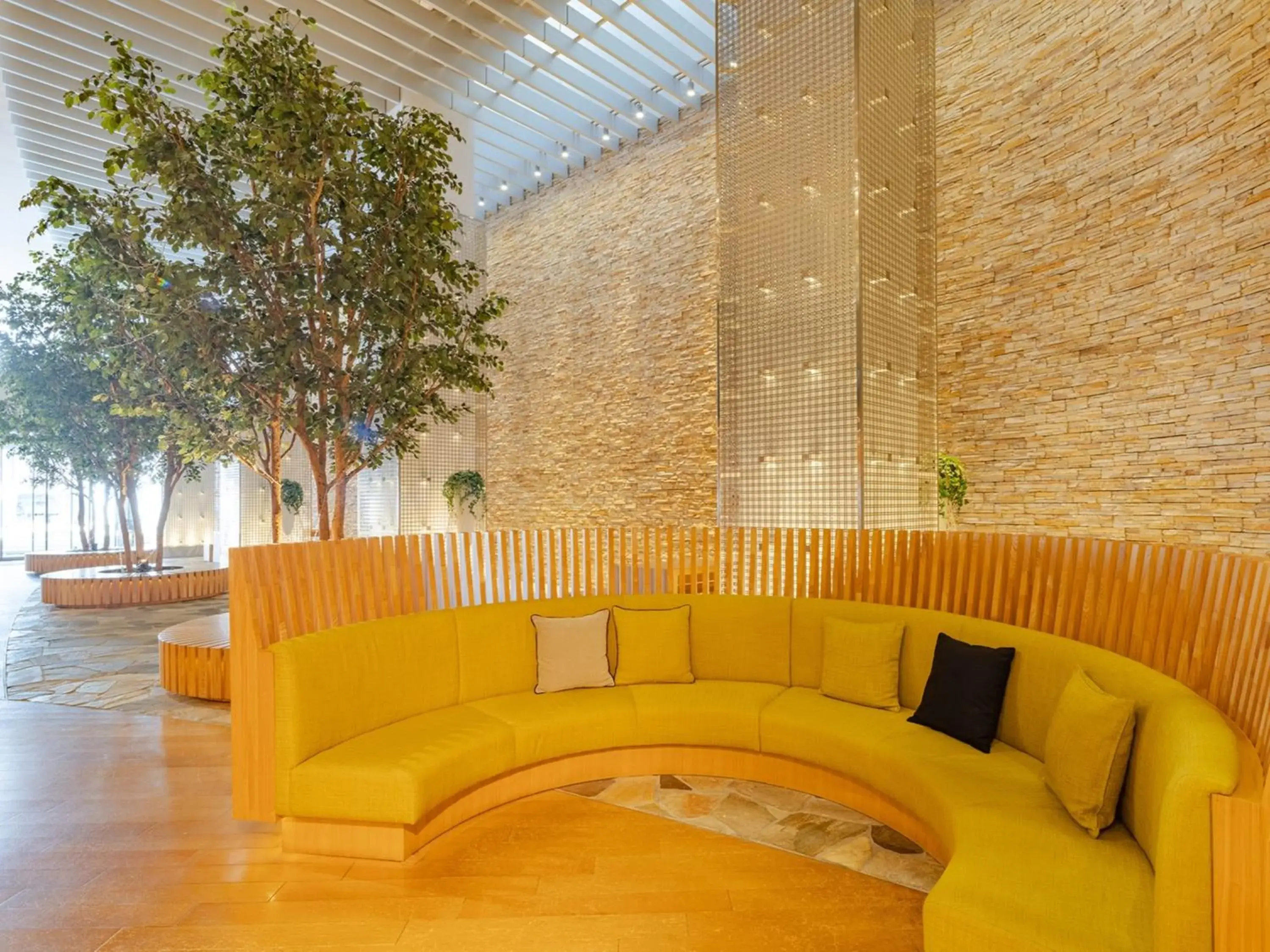 Lobby or reception in The OneFive Sendai Lobby or reception in The OneFive Sendai