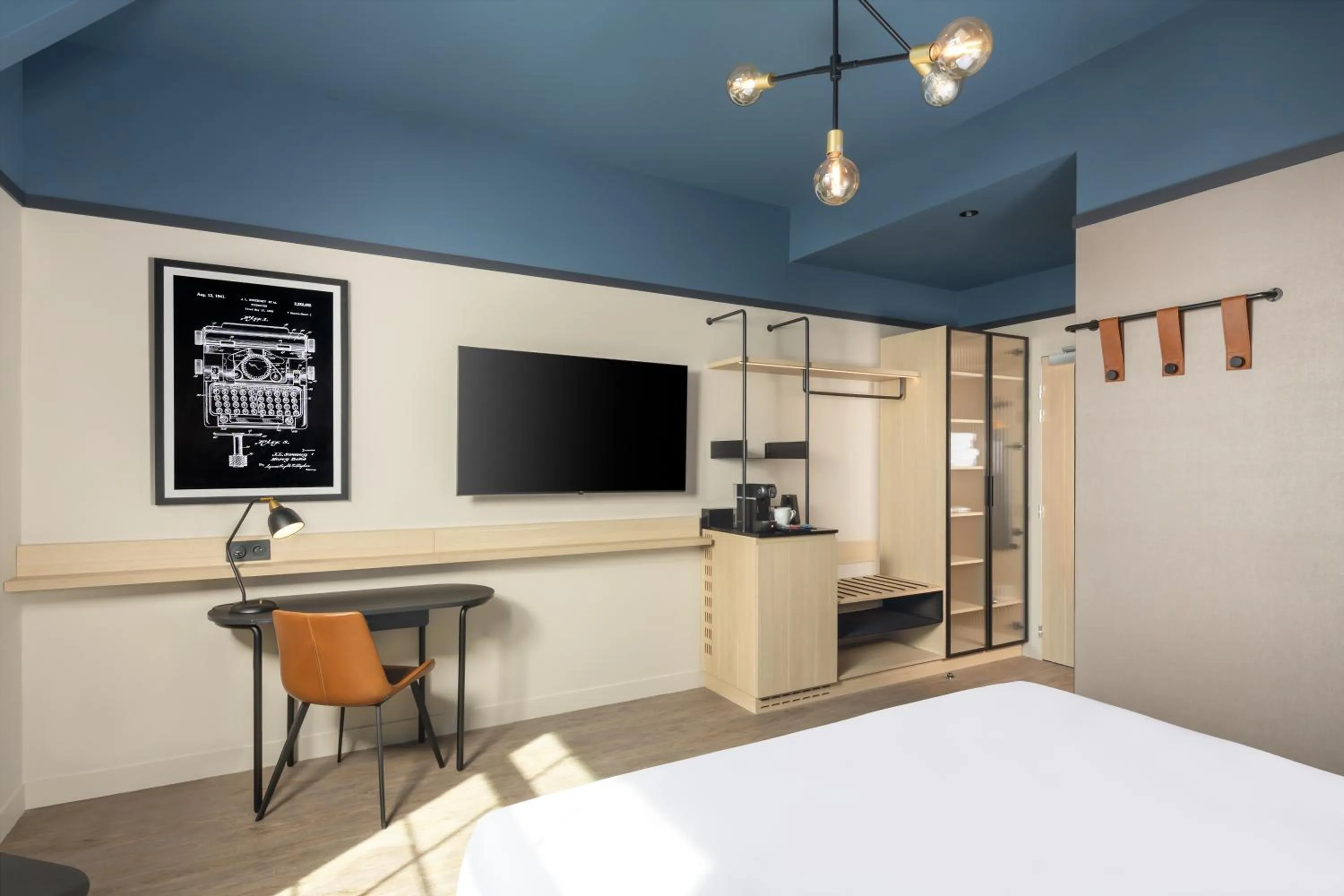 TV and multimedia, Bed in Hyatt Place Rouen