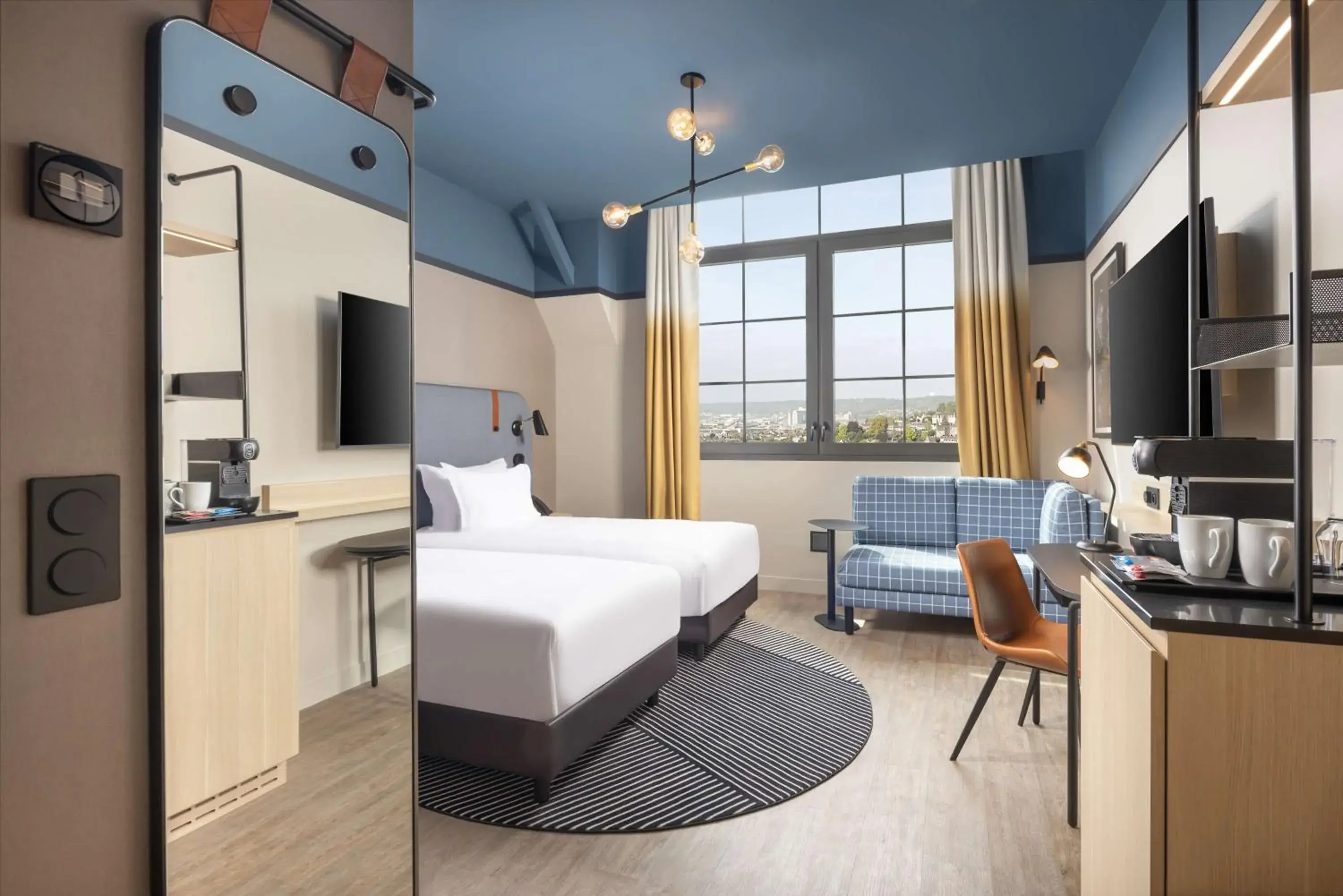 Bedroom, Bed in Hyatt Place Rouen Bedroom, Bed in Hyatt Place Rouen