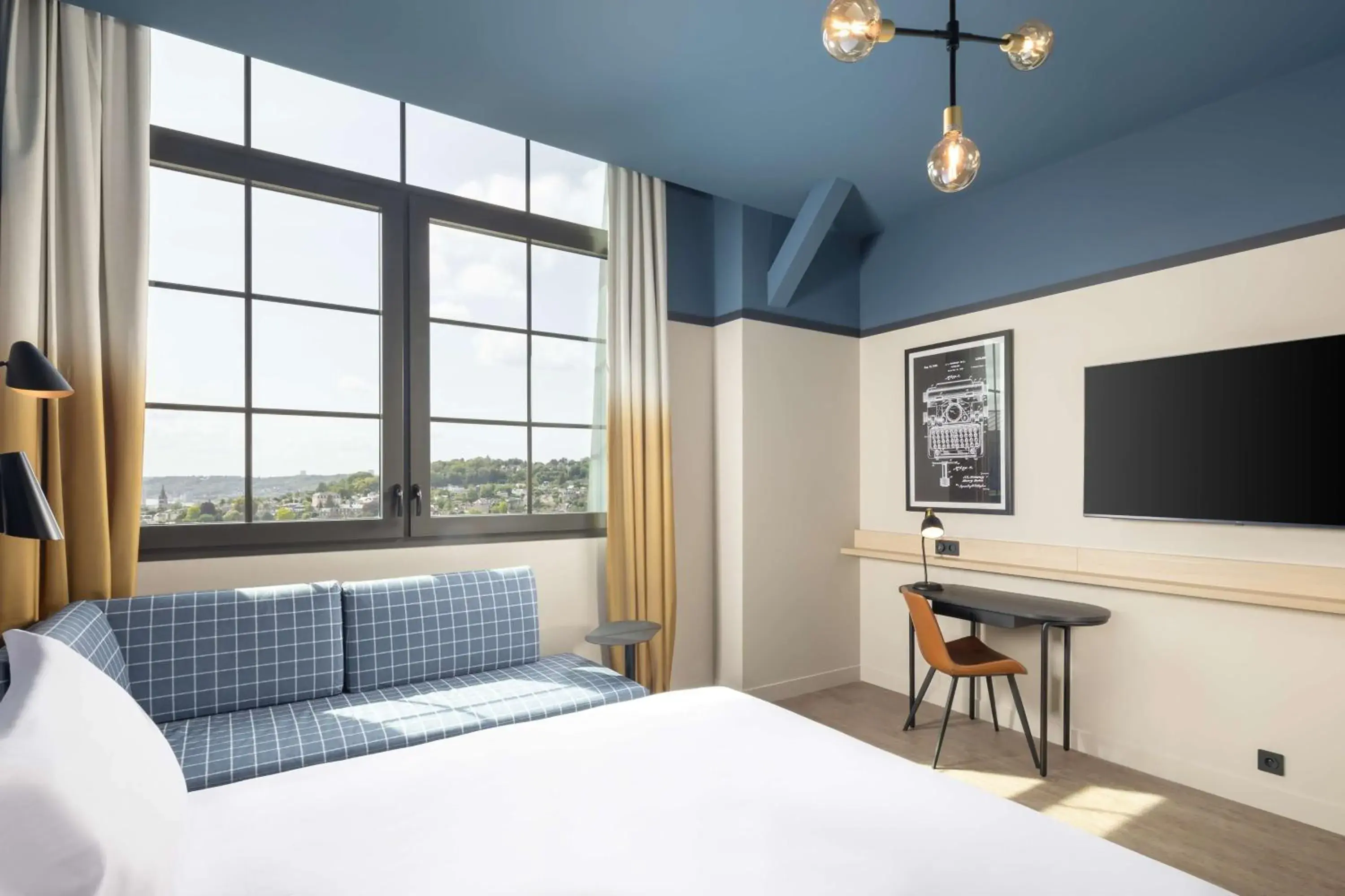 Bedroom, Bed in Hyatt Place Rouen Bedroom, Bed in Hyatt Place Rouen