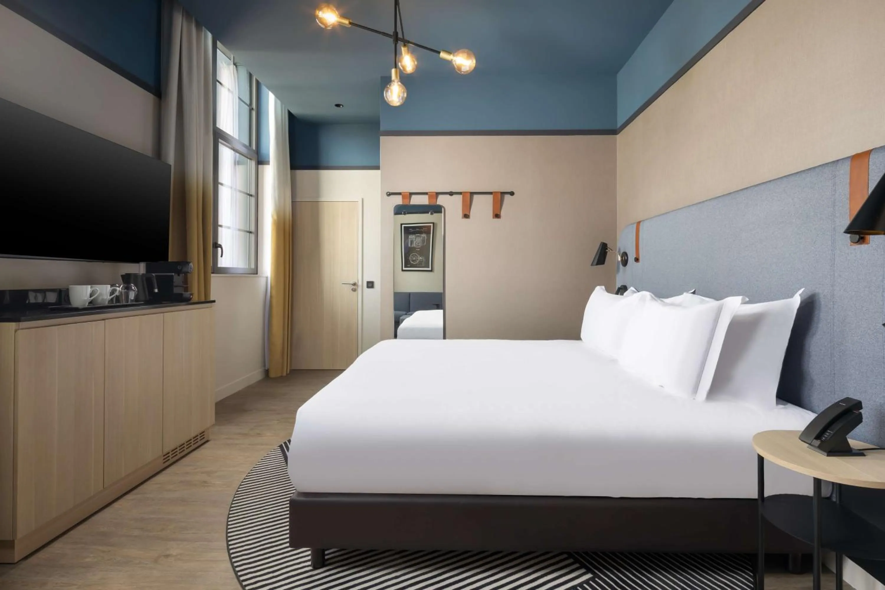 Bedroom, Bed in Hyatt Place Rouen