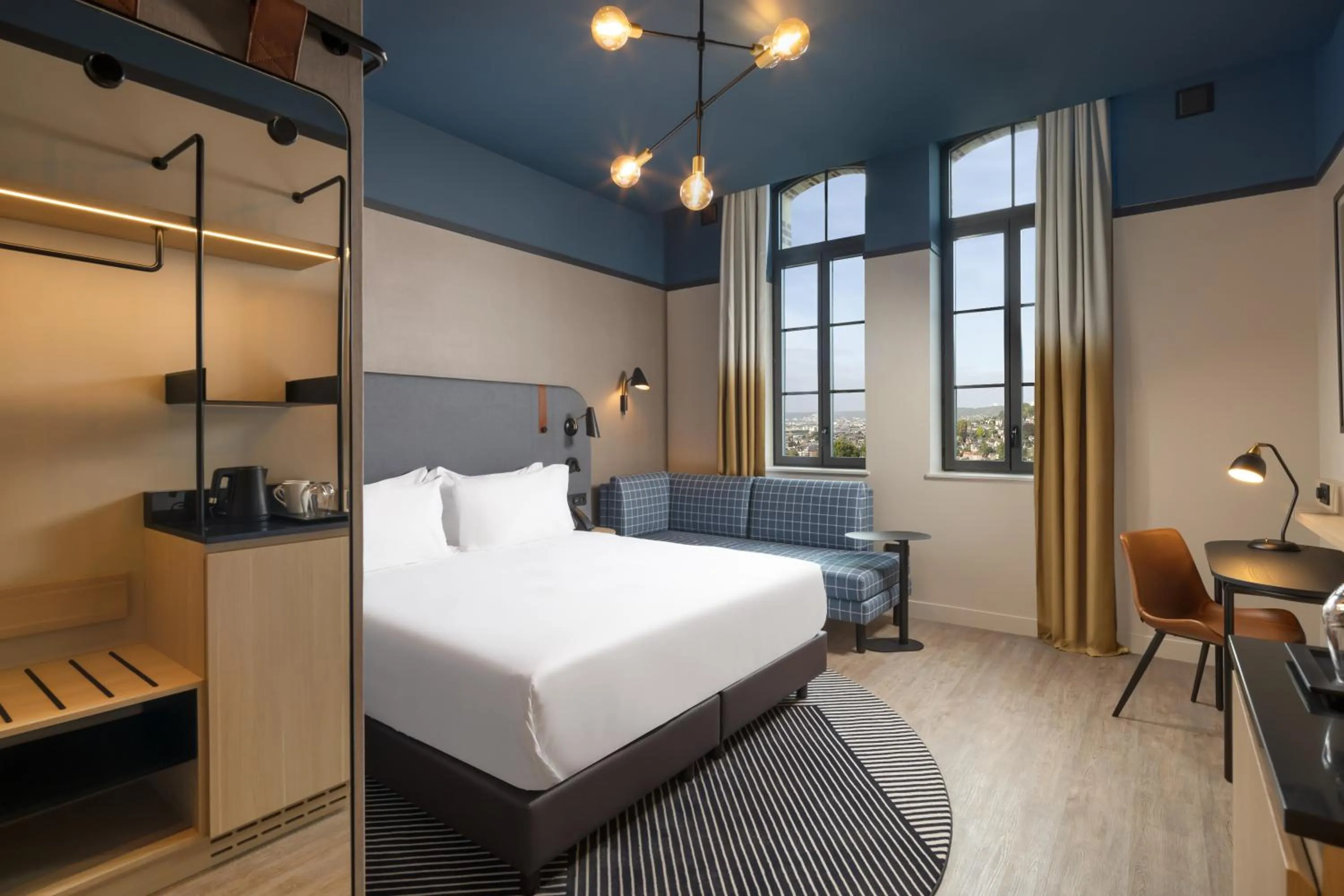 Bedroom, Bed in Hyatt Place Rouen