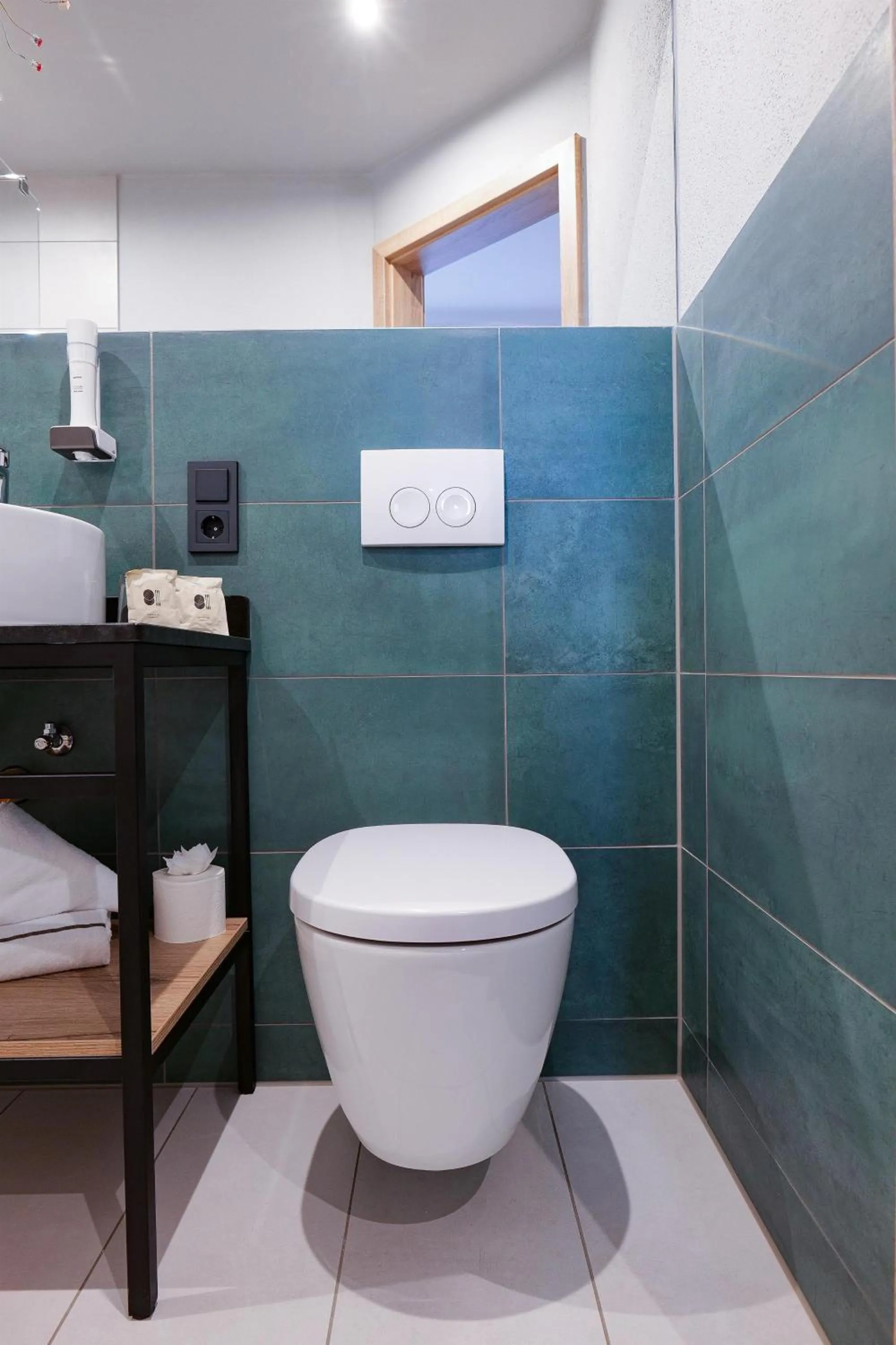 Toilet in Reos Hotel Isny