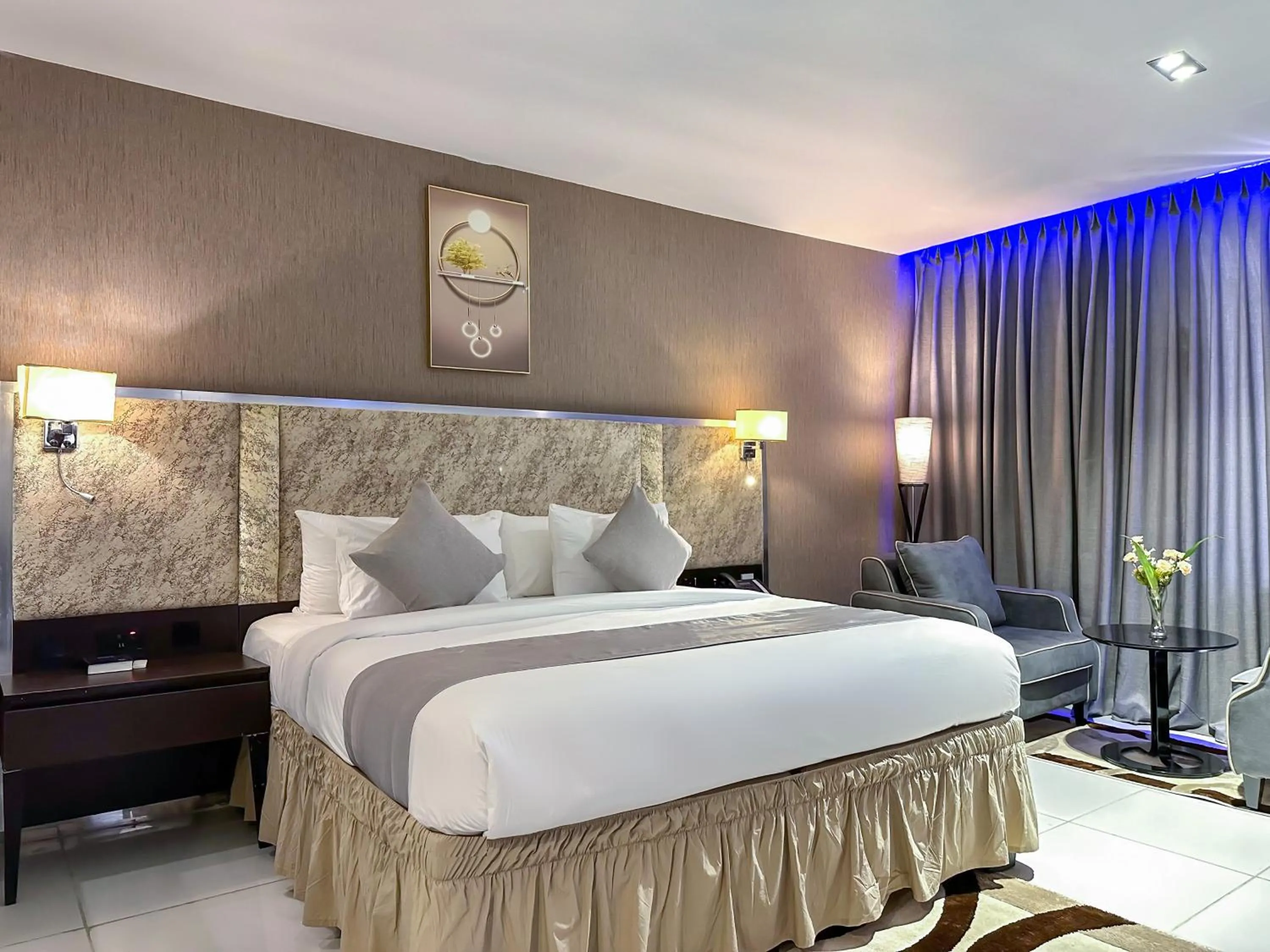 Bed in Boulevard Owerri Hotel