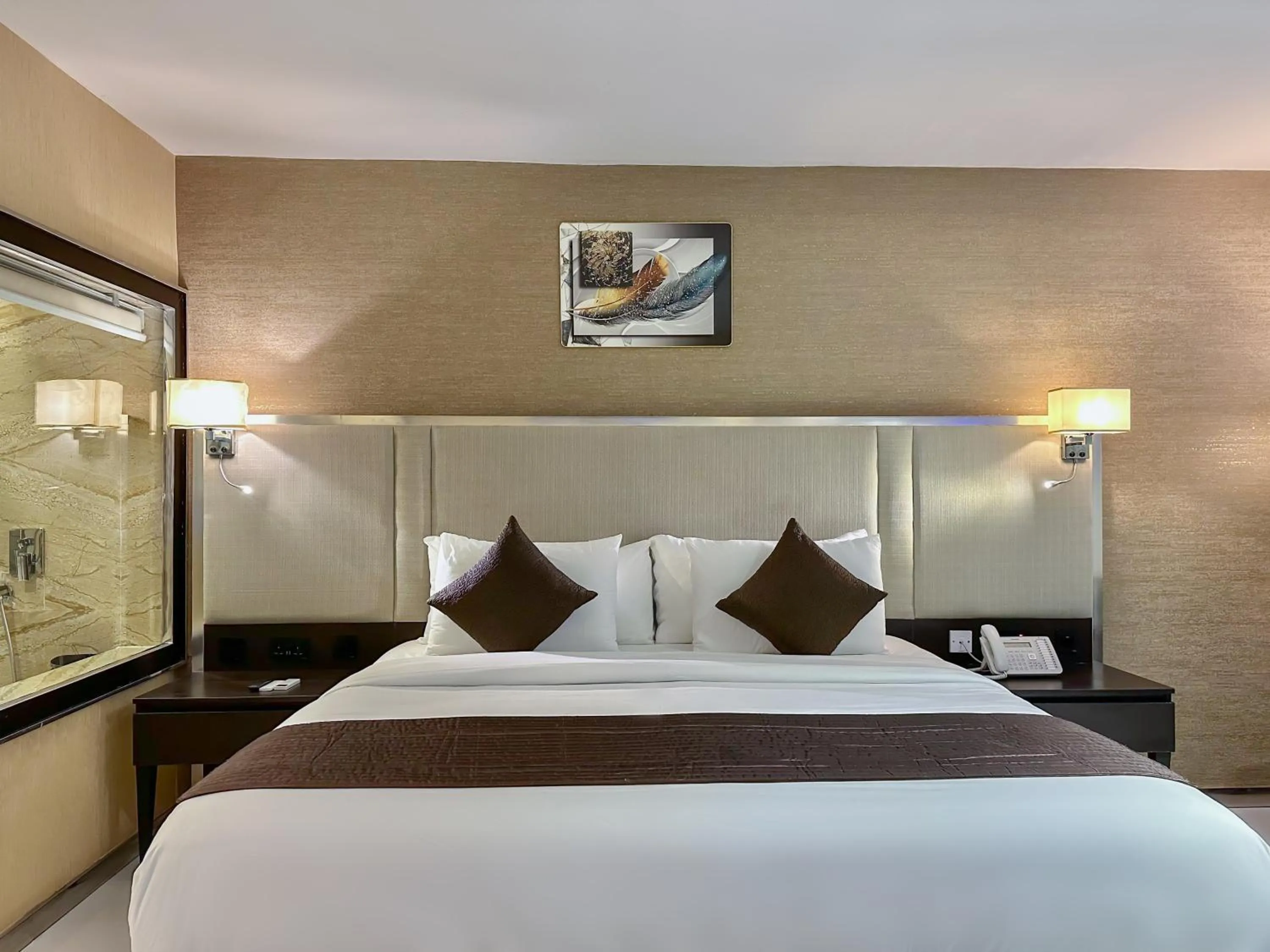 Bed in Boulevard Owerri Hotel