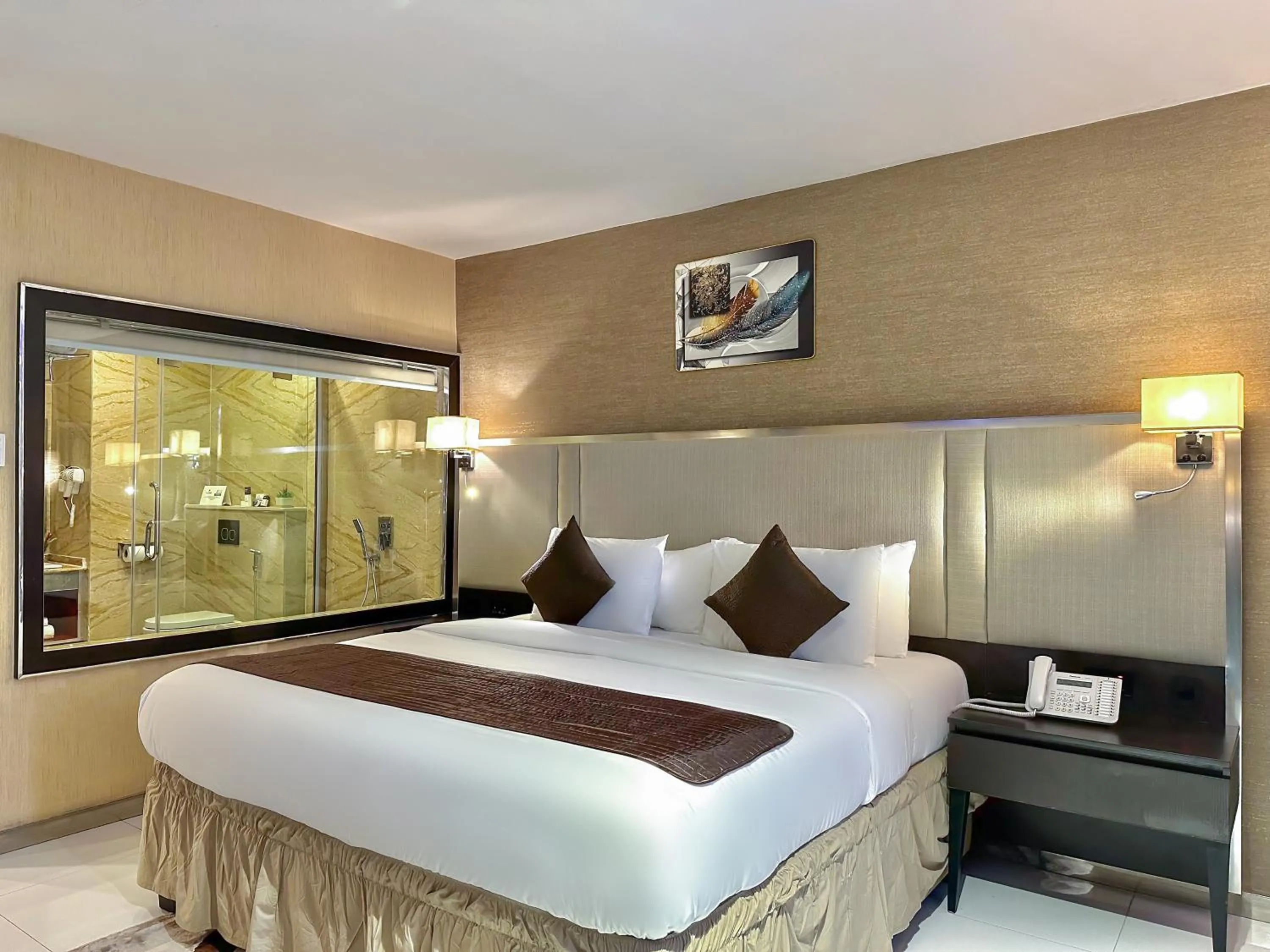 Bed in Boulevard Owerri Hotel