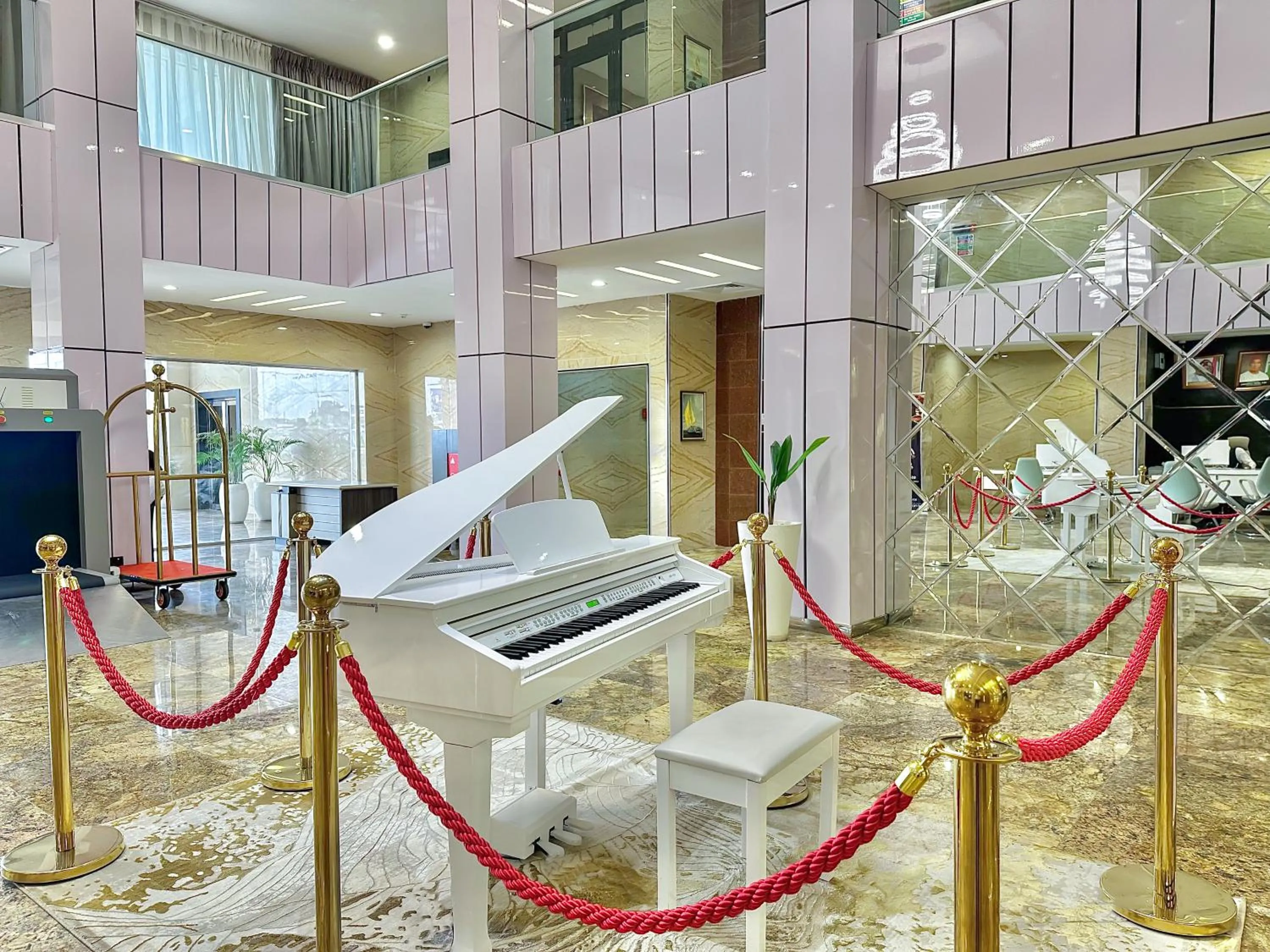 Lobby or reception in Boulevard Owerri Hotel
