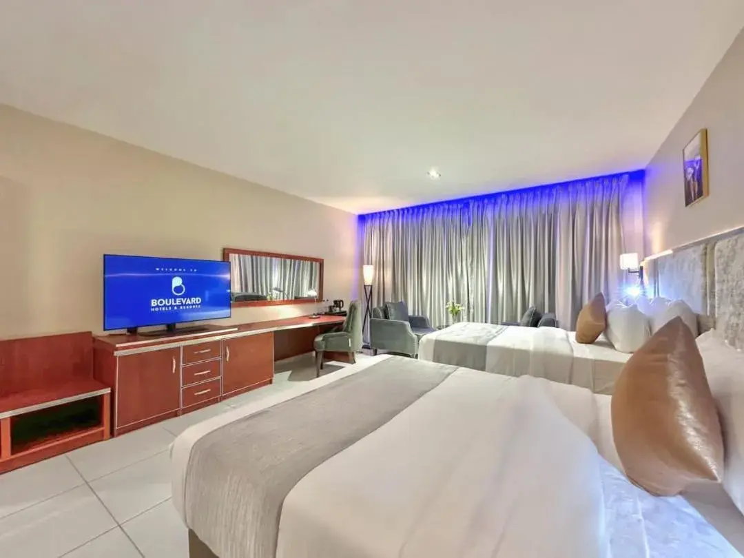 Photo of the whole room, Bed in Boulevard Owerri Hotel Photo of the whole room, Bed in Boulevard Owerri Hotel
