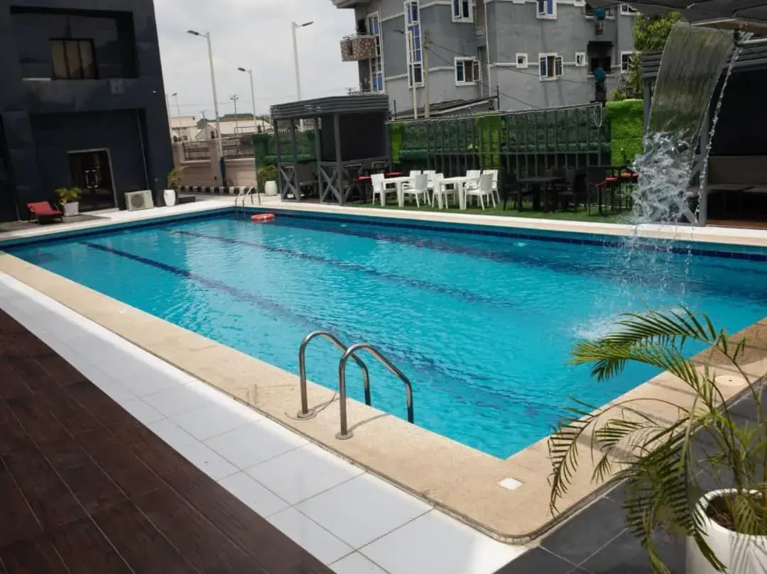Swimming pool in Boulevard Owerri Hotel Swimming pool in Boulevard Owerri Hotel