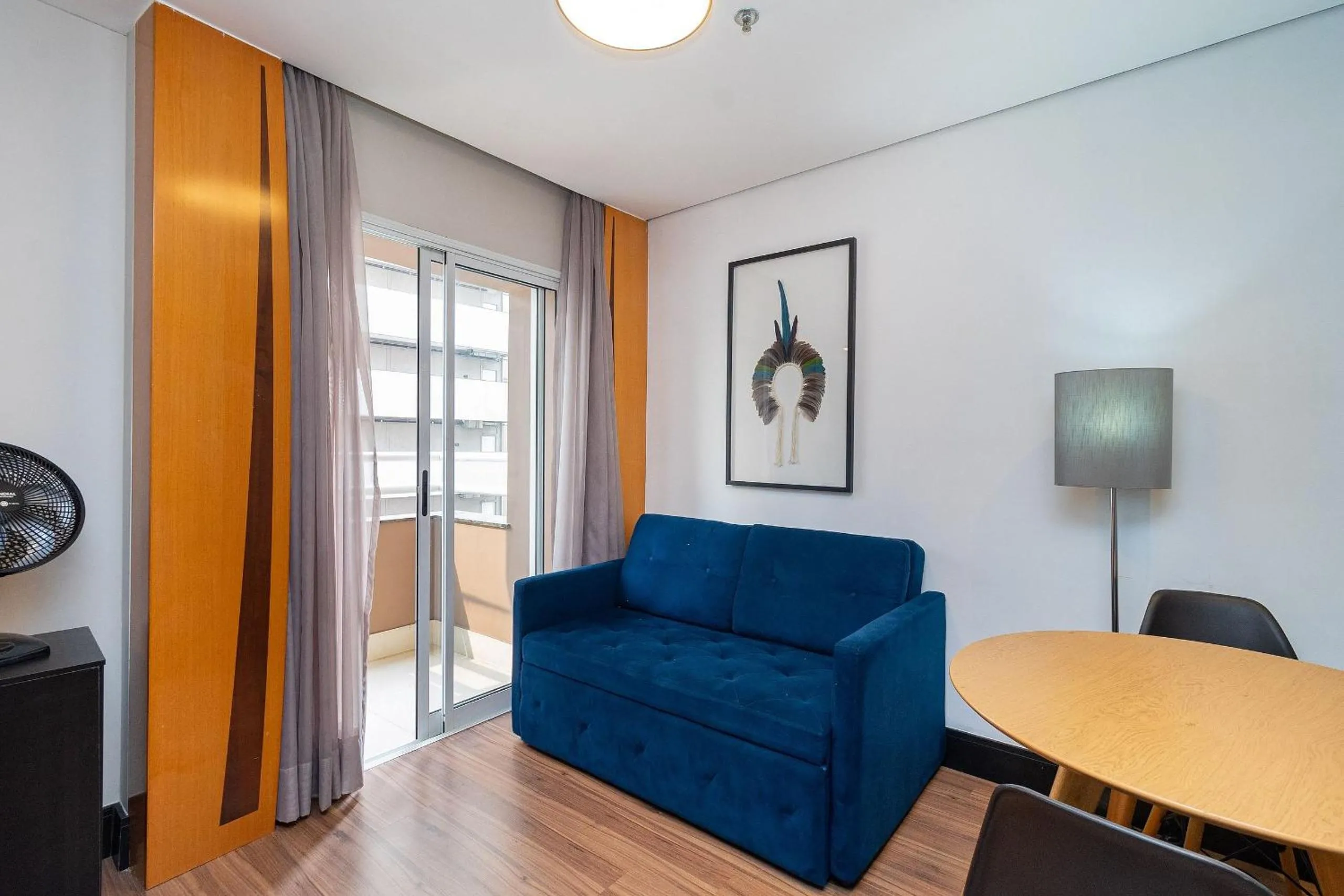 Quadruple Room with Balcony in LFlats no Hotel Stella Vega (EX-Mercury Ibirapuera)