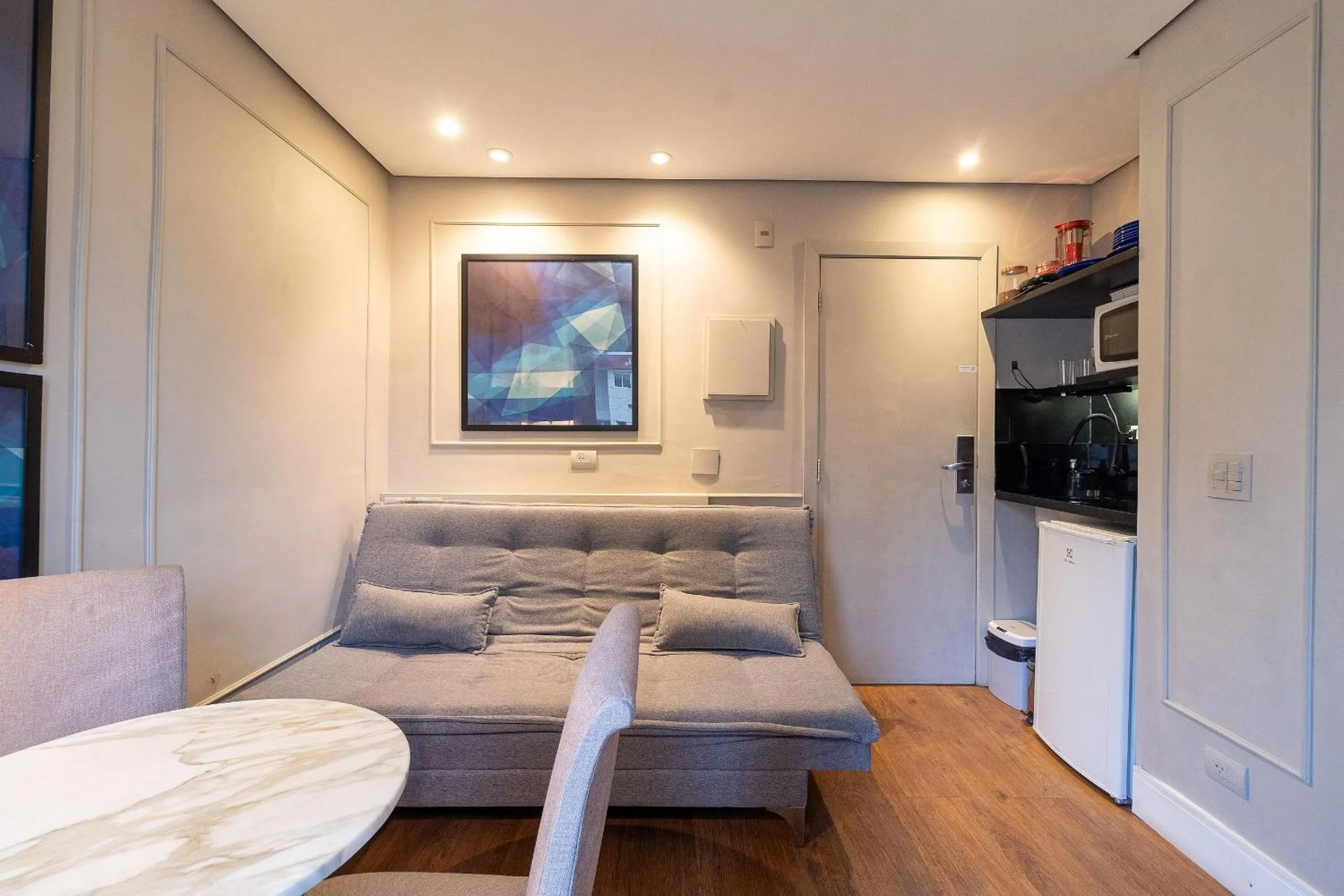 Apartment with Balcony in LFlats no Hotel Stella Vega (EX-Mercury Ibirapuera)