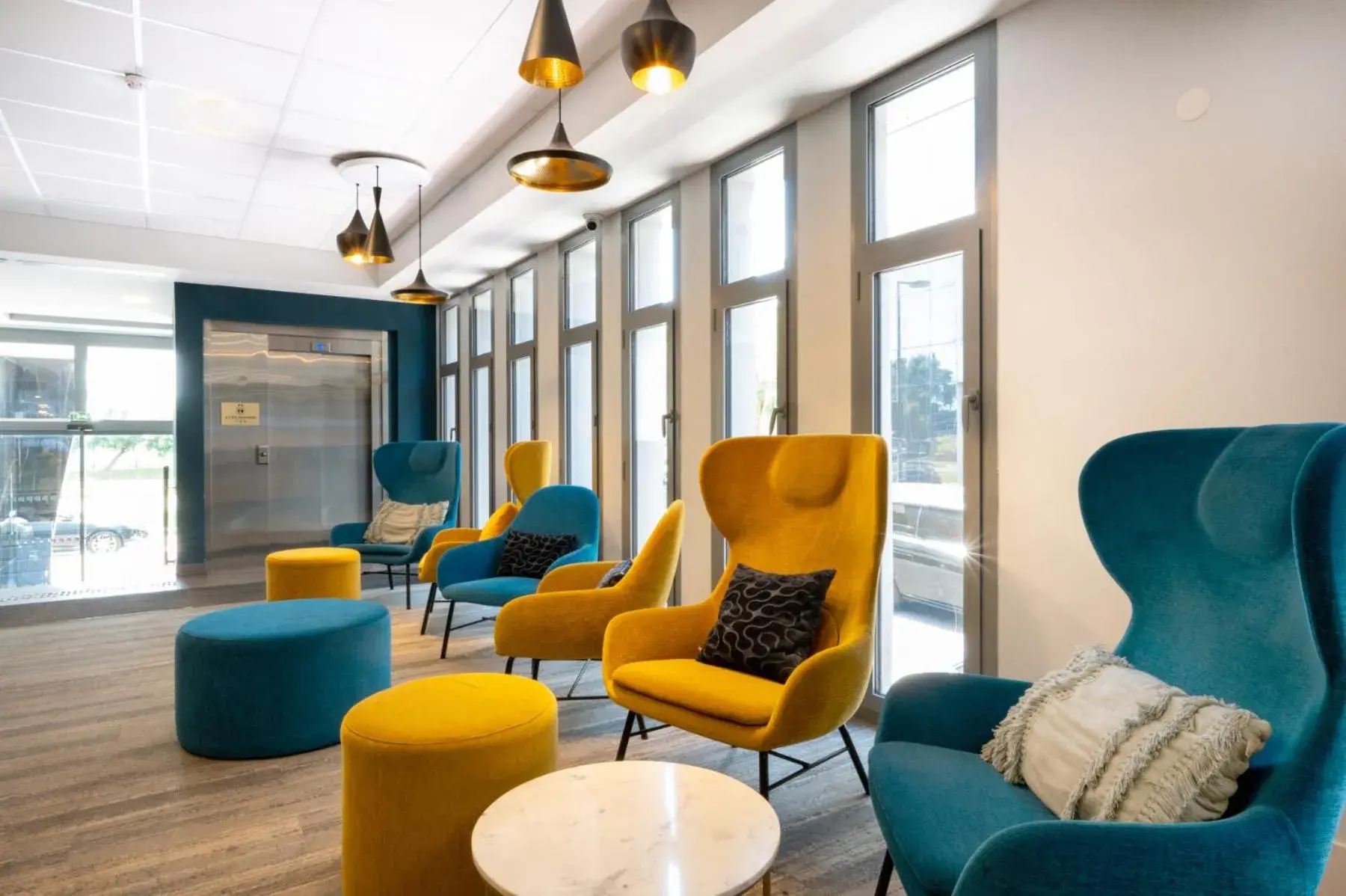 Lobby or reception in Nemea Appart Hotel Nice Arenas Aéroport Lobby or reception in Nemea Appart Hotel Nice Arenas Aéroport