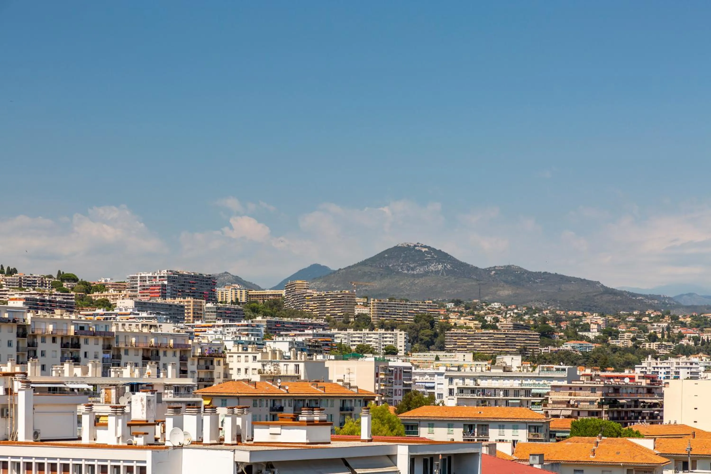 City view in Nemea Appart Hotel Nice Arenas Aéroport