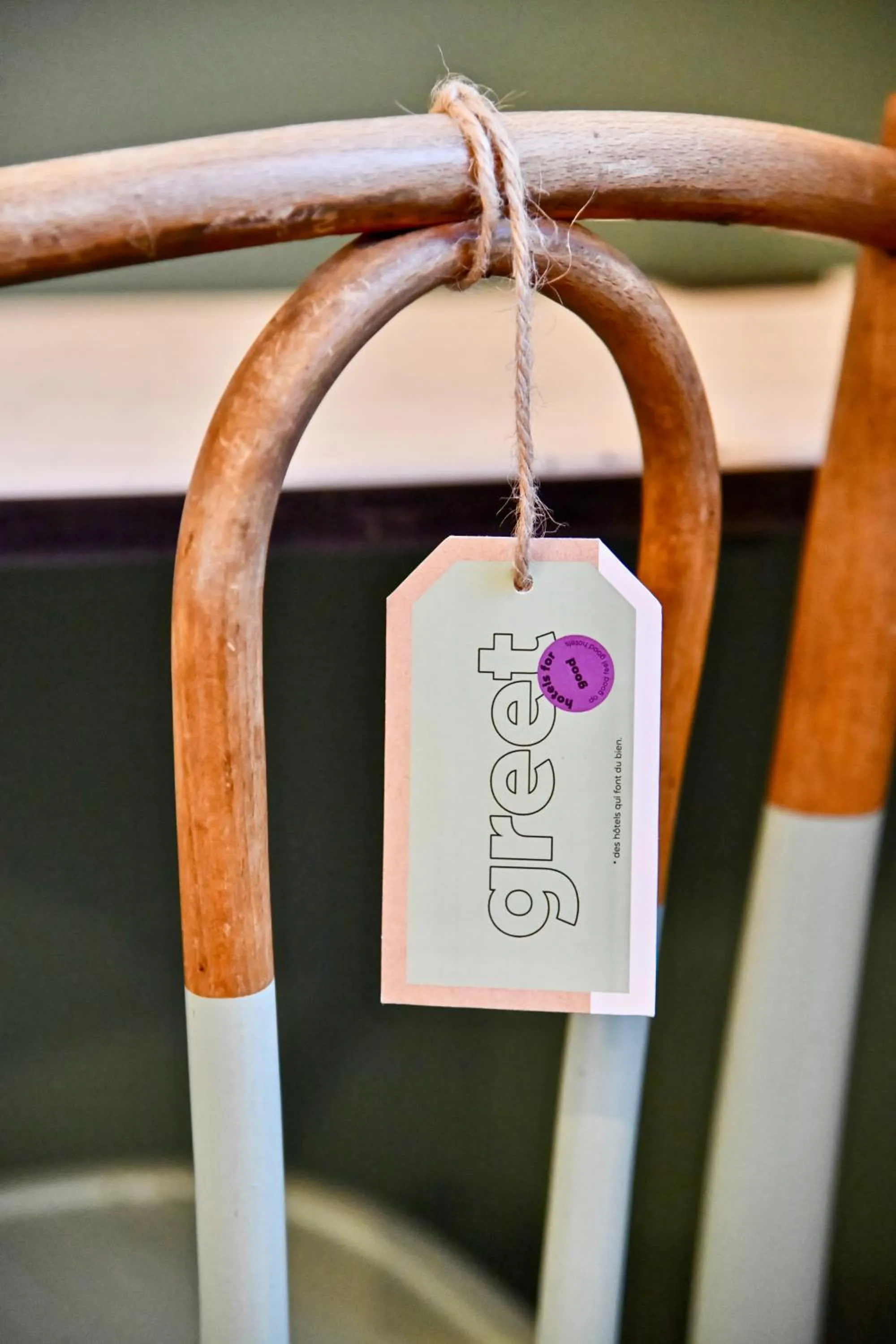 Decorative detail in Greet Hotel Brest Aéroport