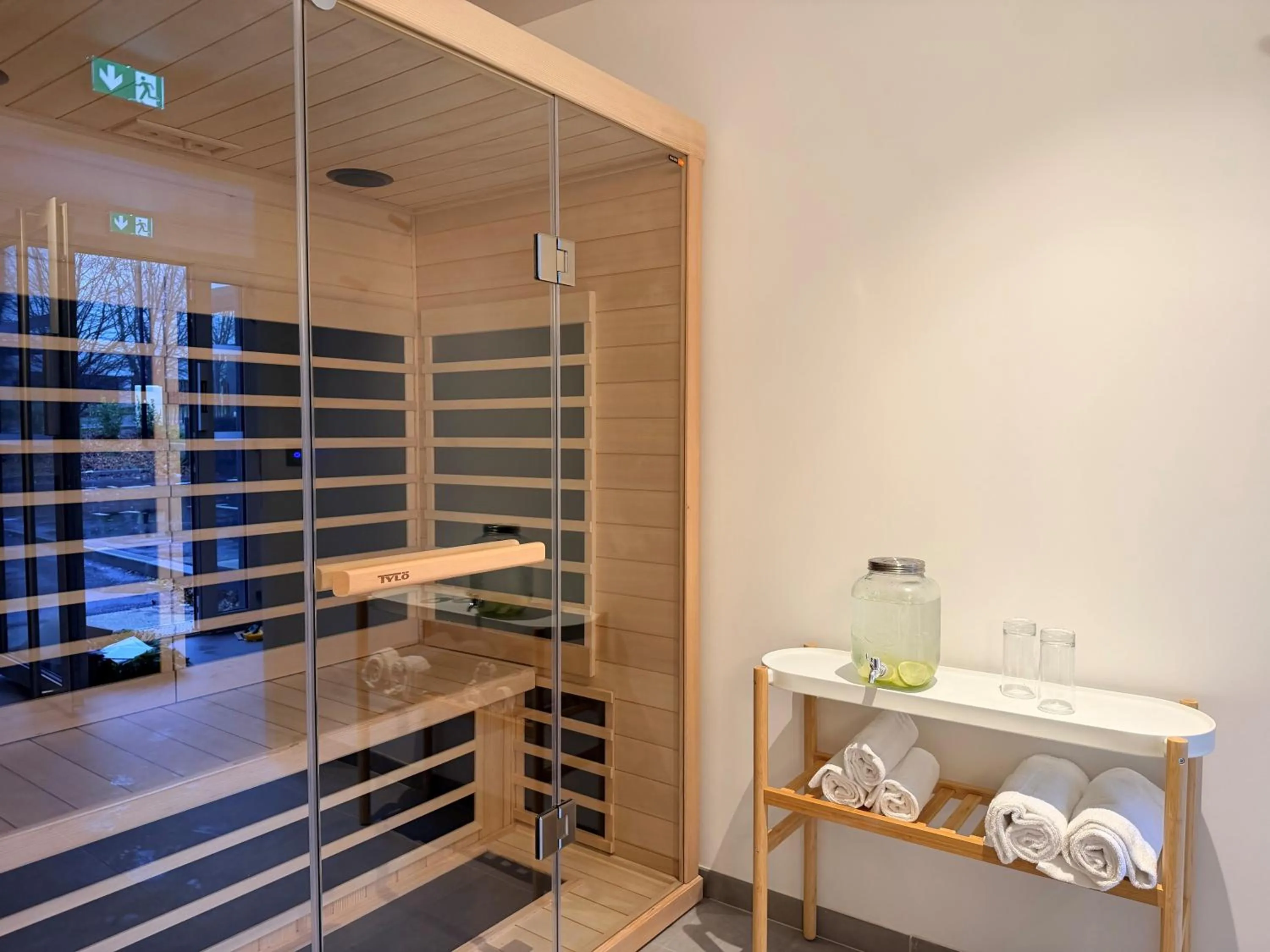 Sauna in Greet Hotel Brest Aéroport