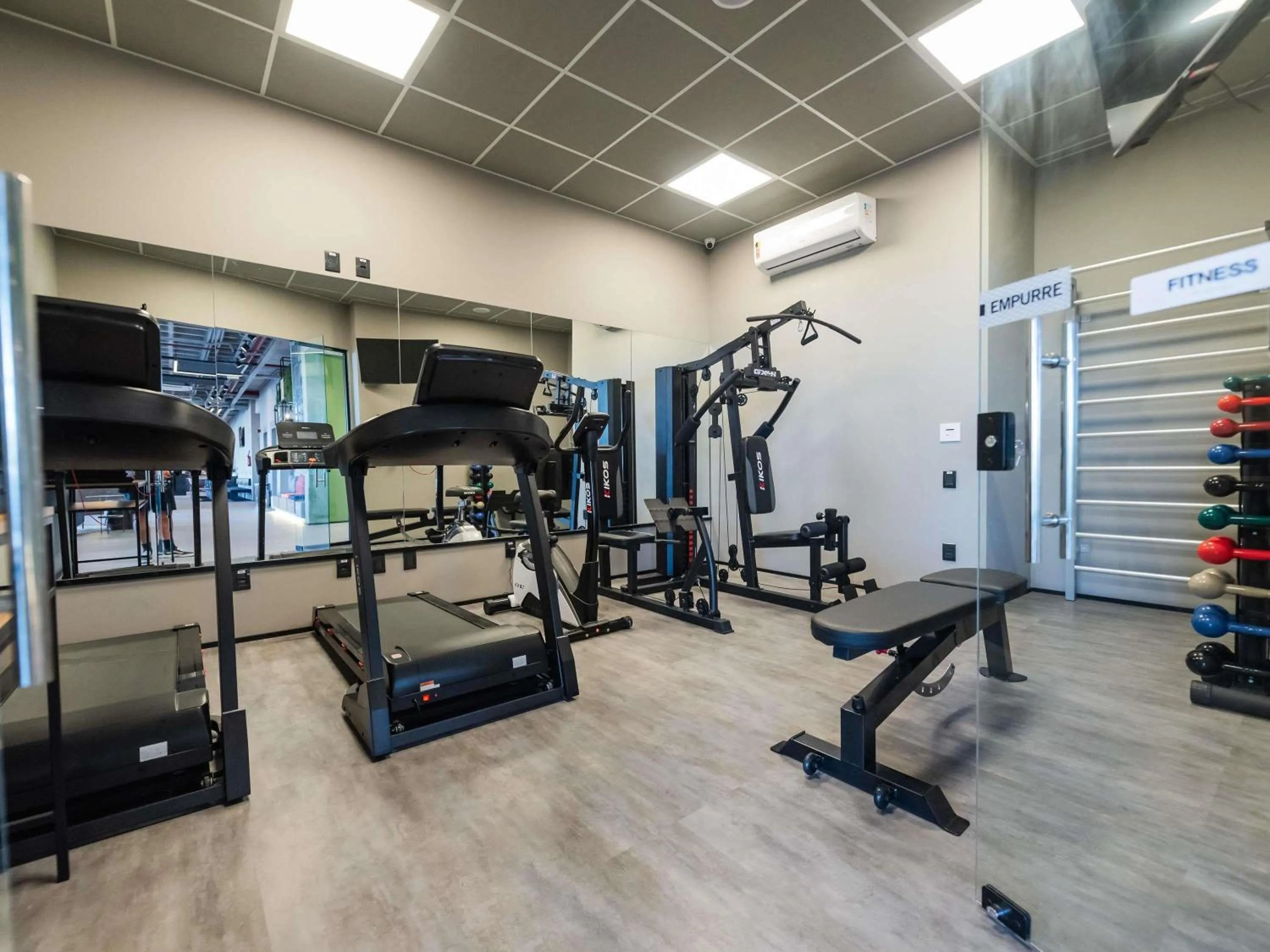 Fitness centre/facilities in ibis Tubarão