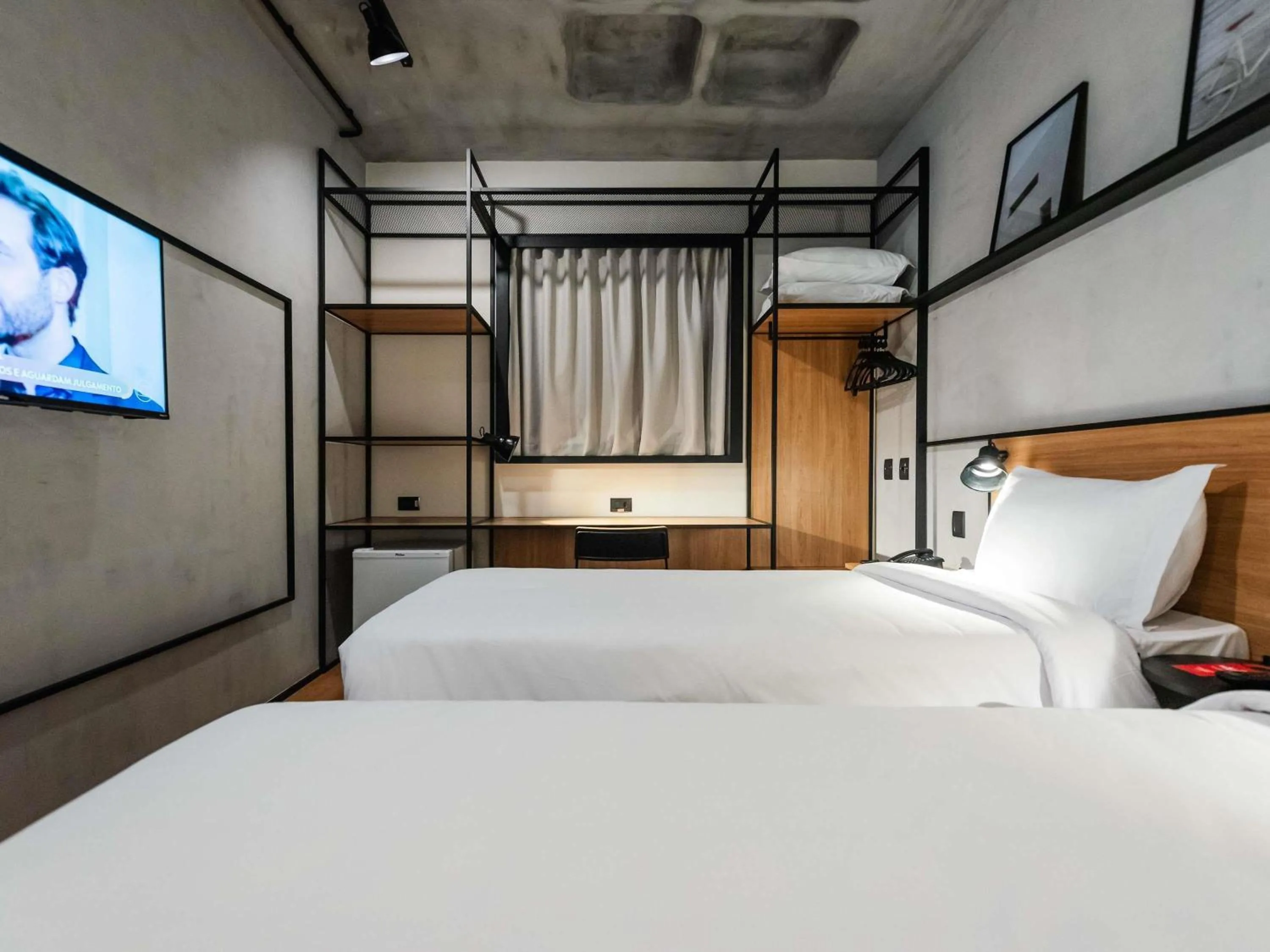 Bedroom, Bed in ibis Tubarão