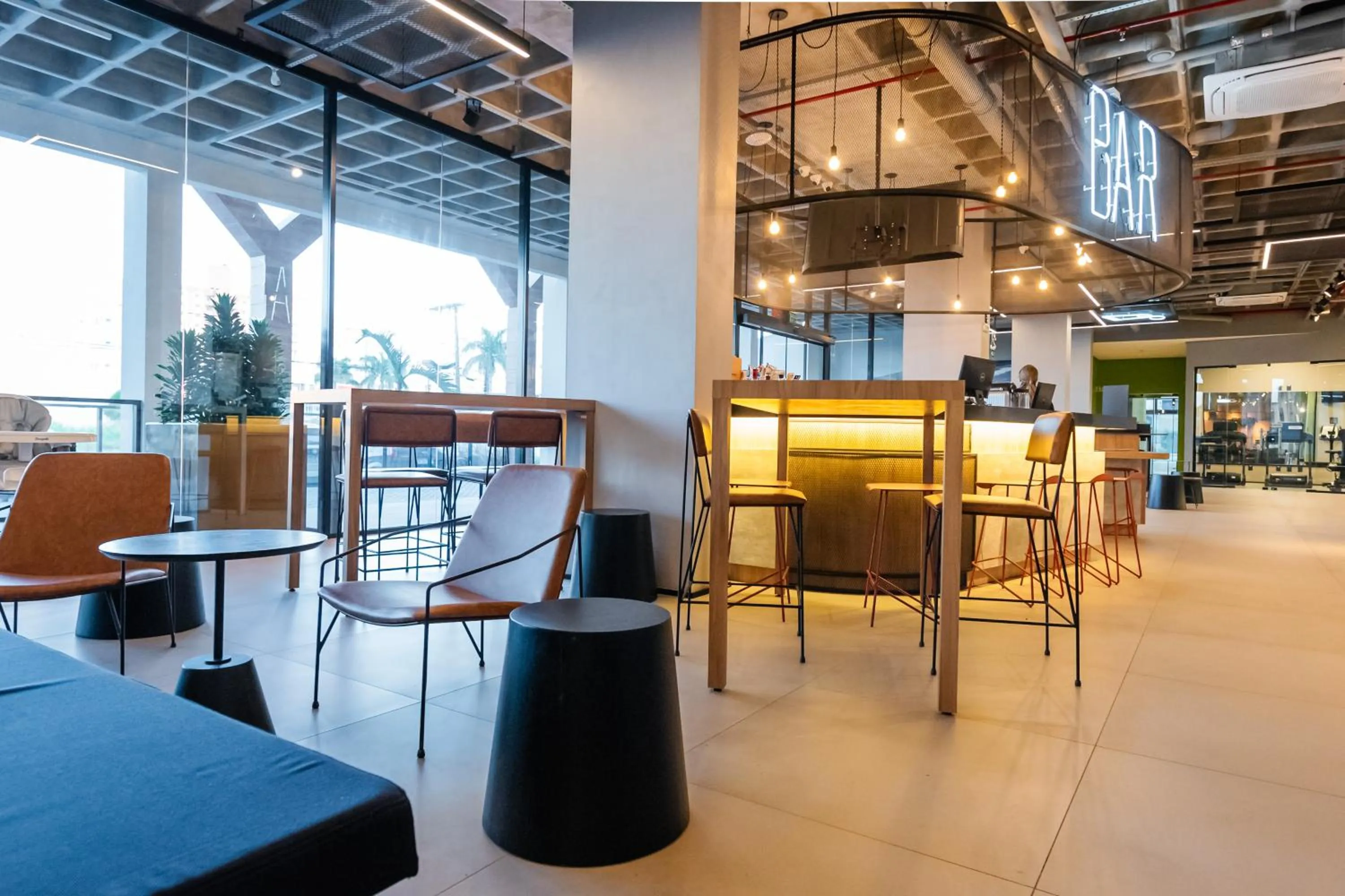 Seating area in ibis Tubarão