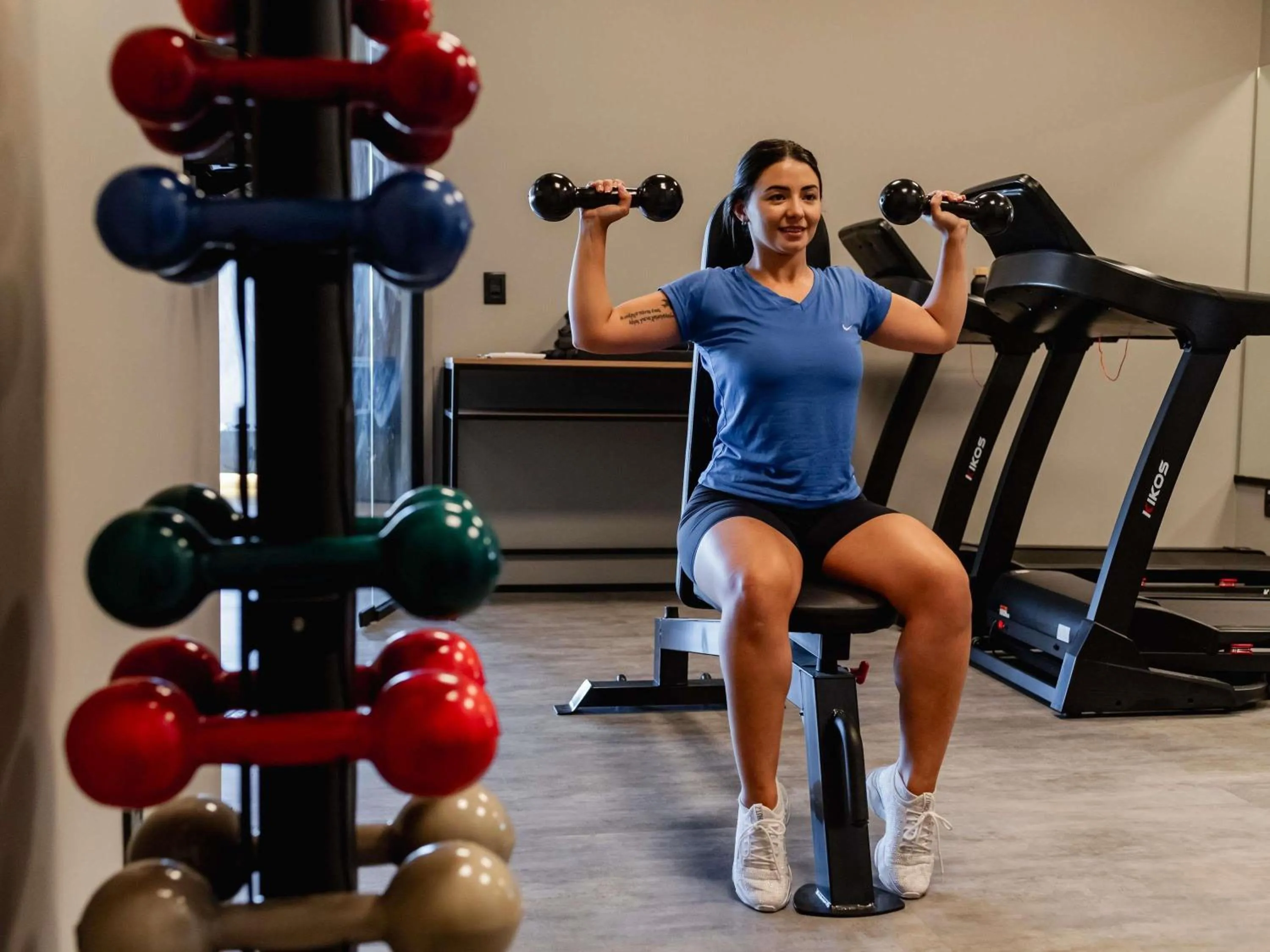 Fitness centre/facilities in ibis Tubarão