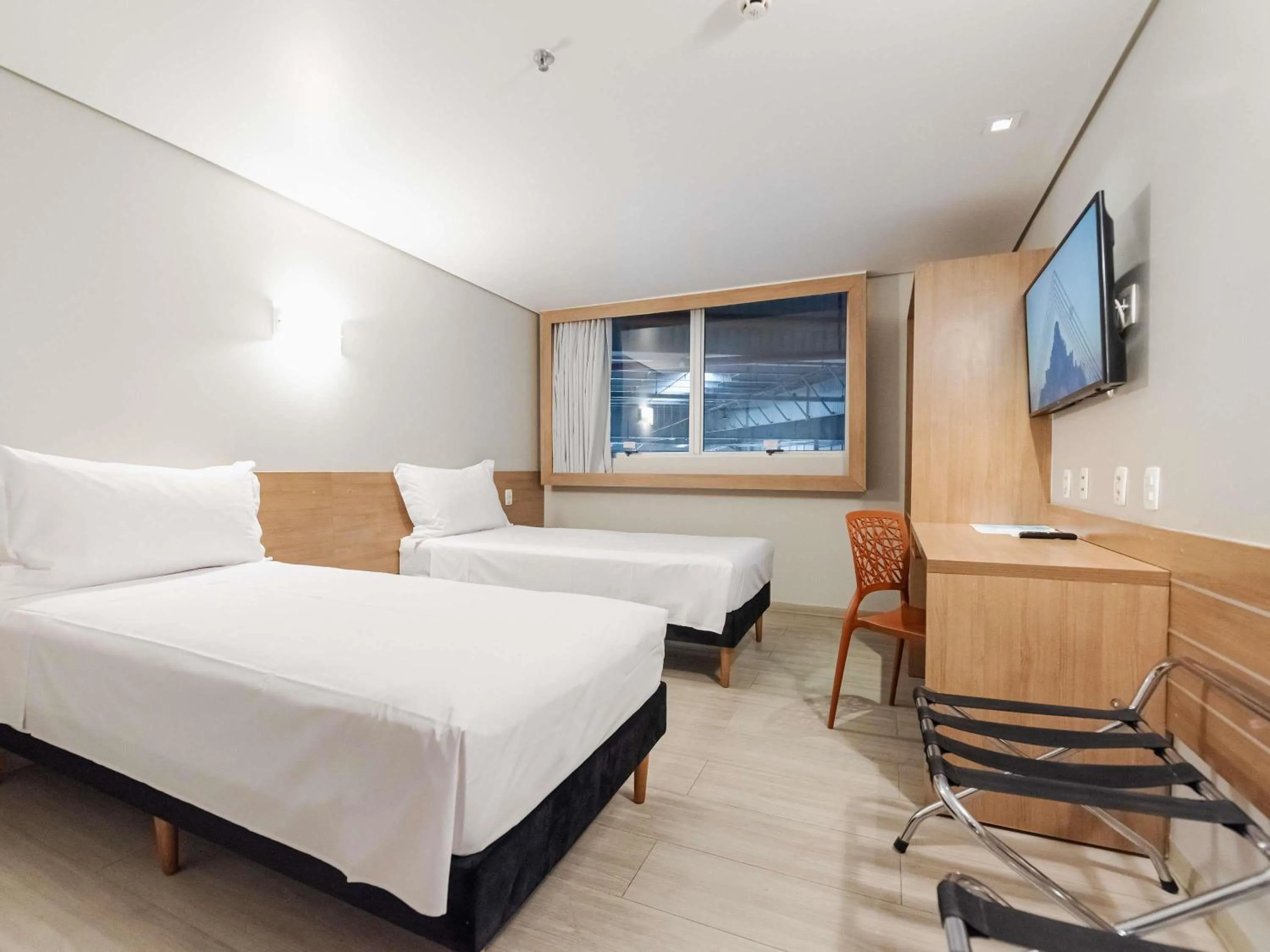 Bedroom, Bed in ibis Styles Goiânia Shopping Estação