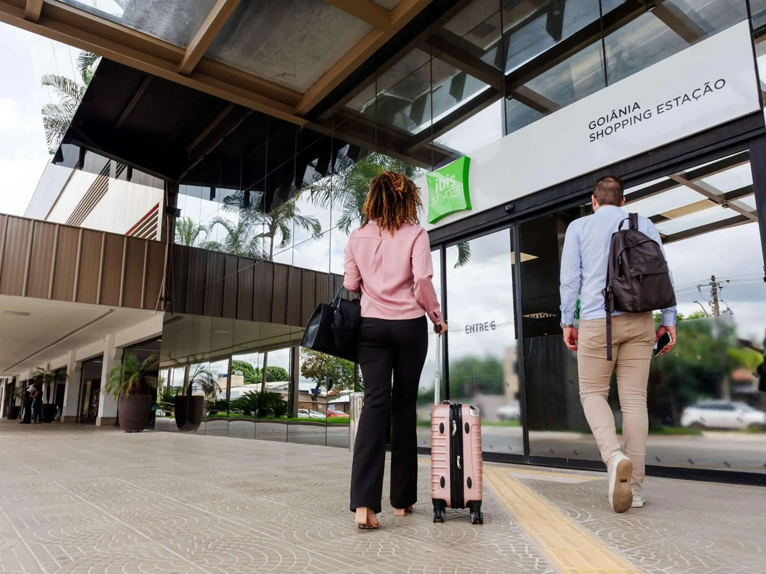 Property building in ibis Styles Goiânia Shopping Estação Property building in ibis Styles Goiânia Shopping Estação