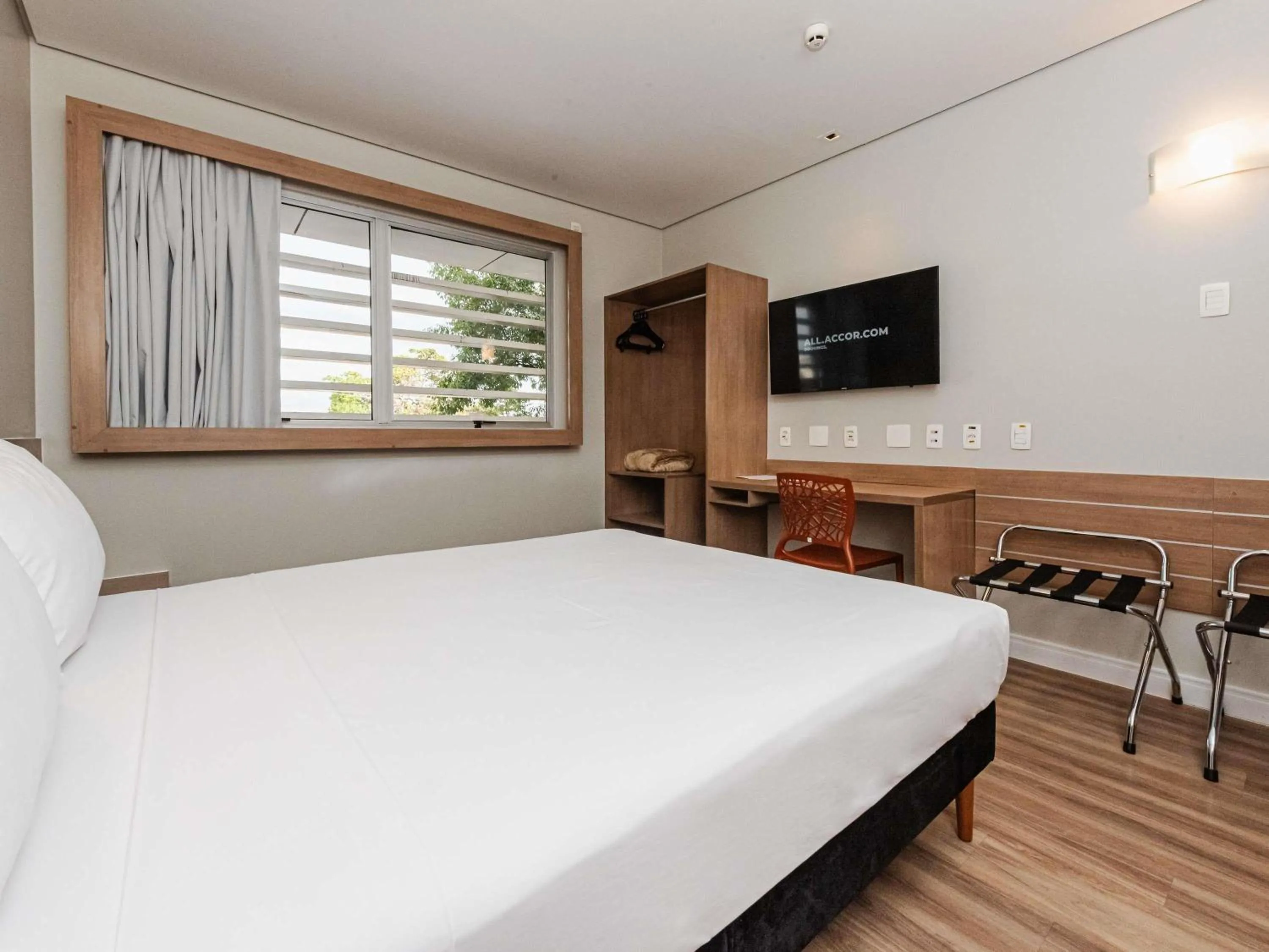 Bedroom, Bed in ibis Styles Goiânia Shopping Estação