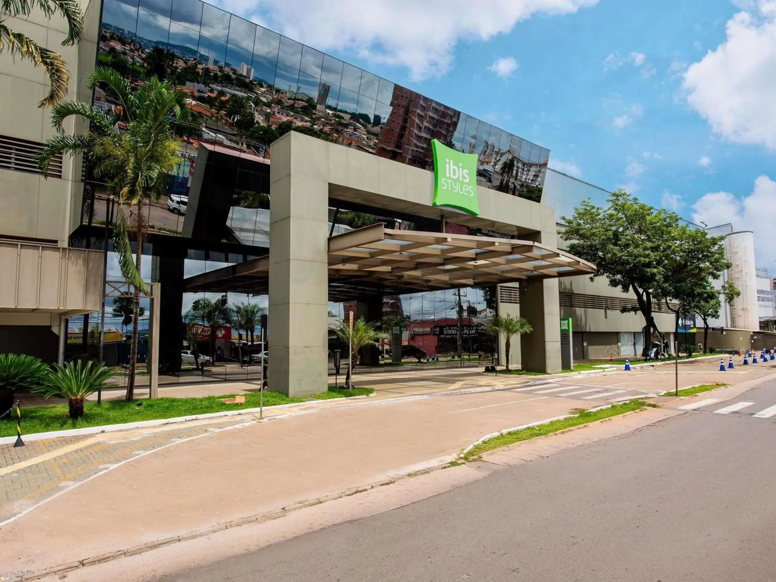 Property building in ibis Styles Goiânia Shopping Estação Property building in ibis Styles Goiânia Shopping Estação