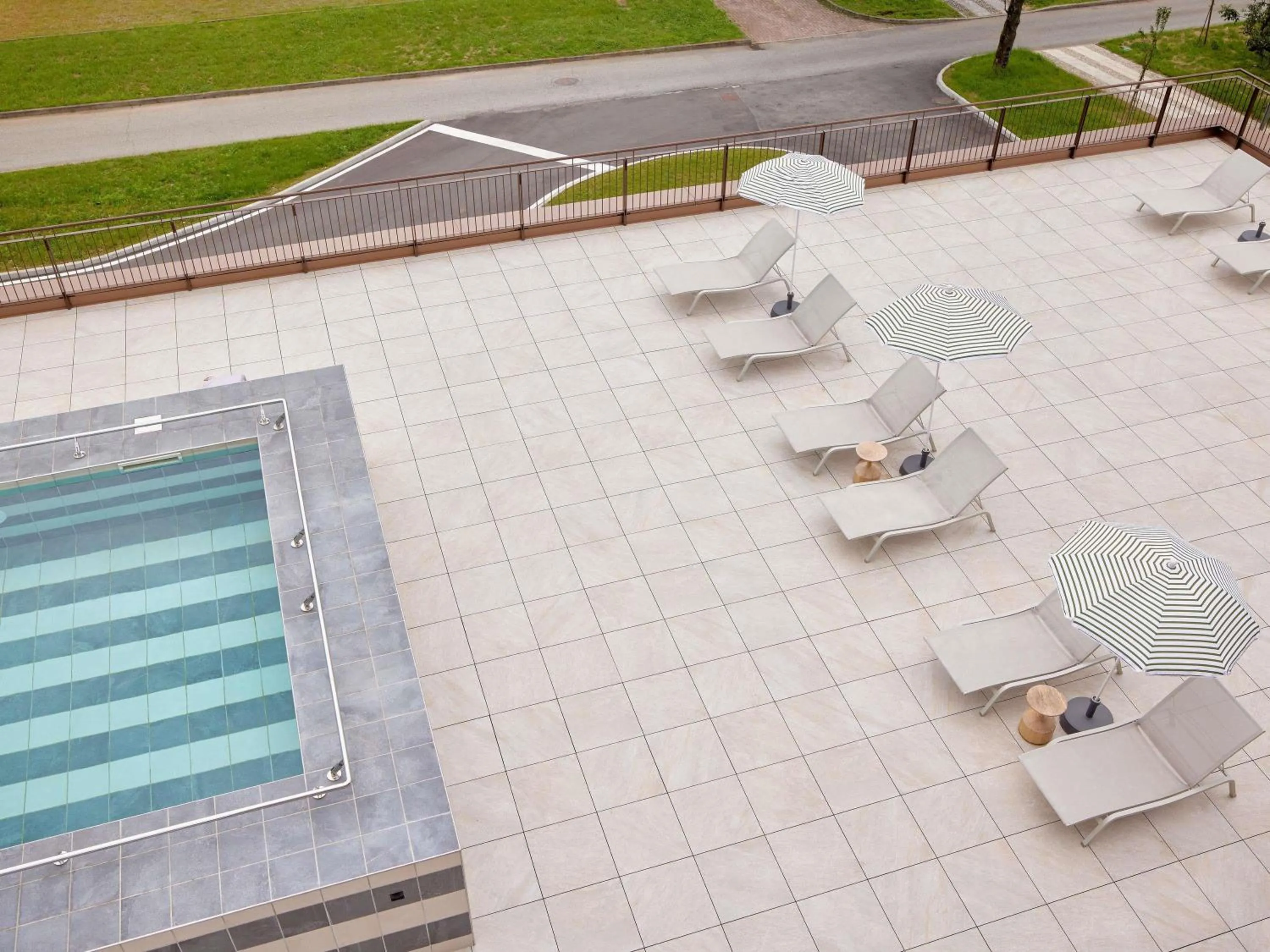 Pool view in TRIBE Milano Malpensa