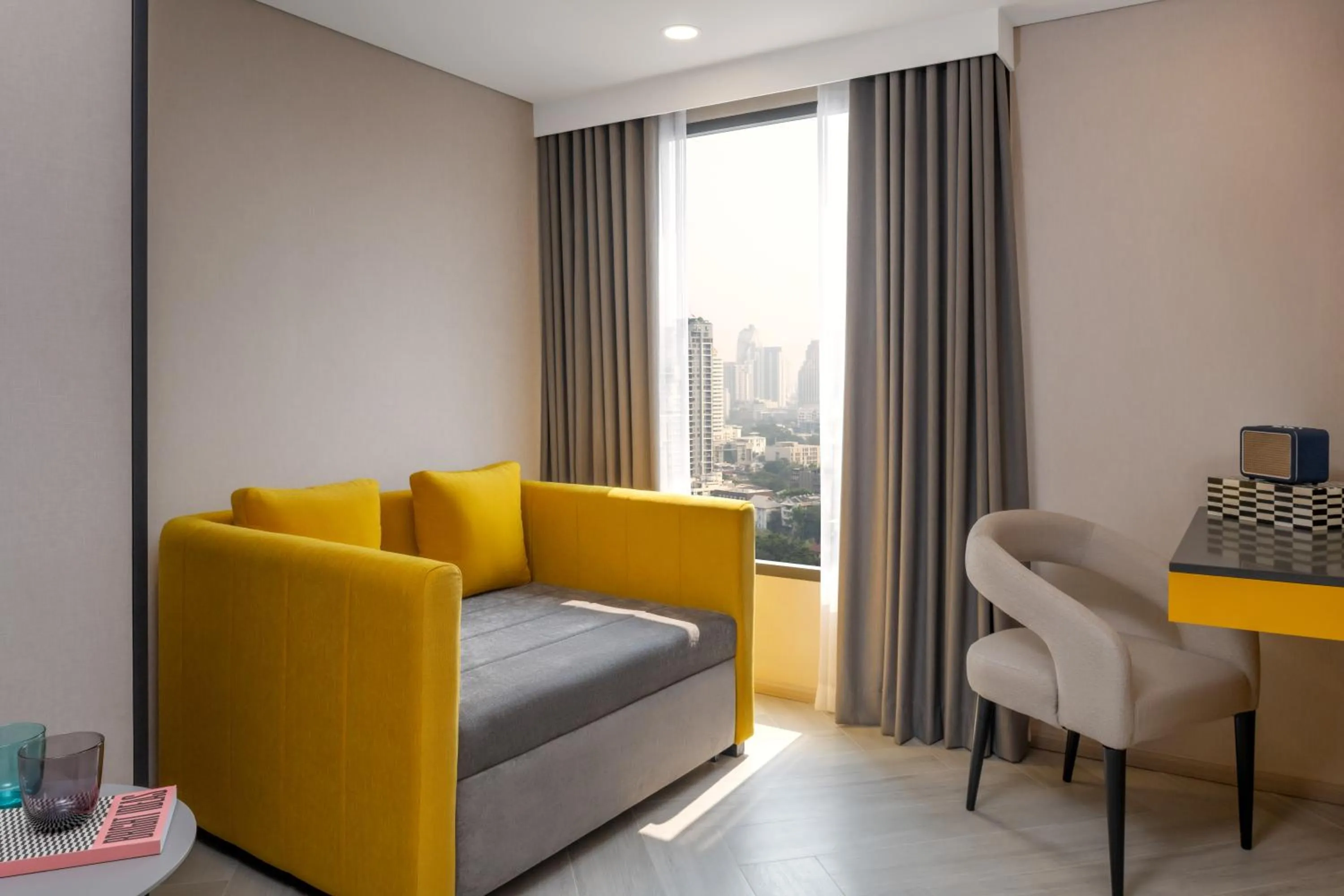 Bedroom in TRIBE Living Bangkok Sukhumvit 39 by AccorHotels