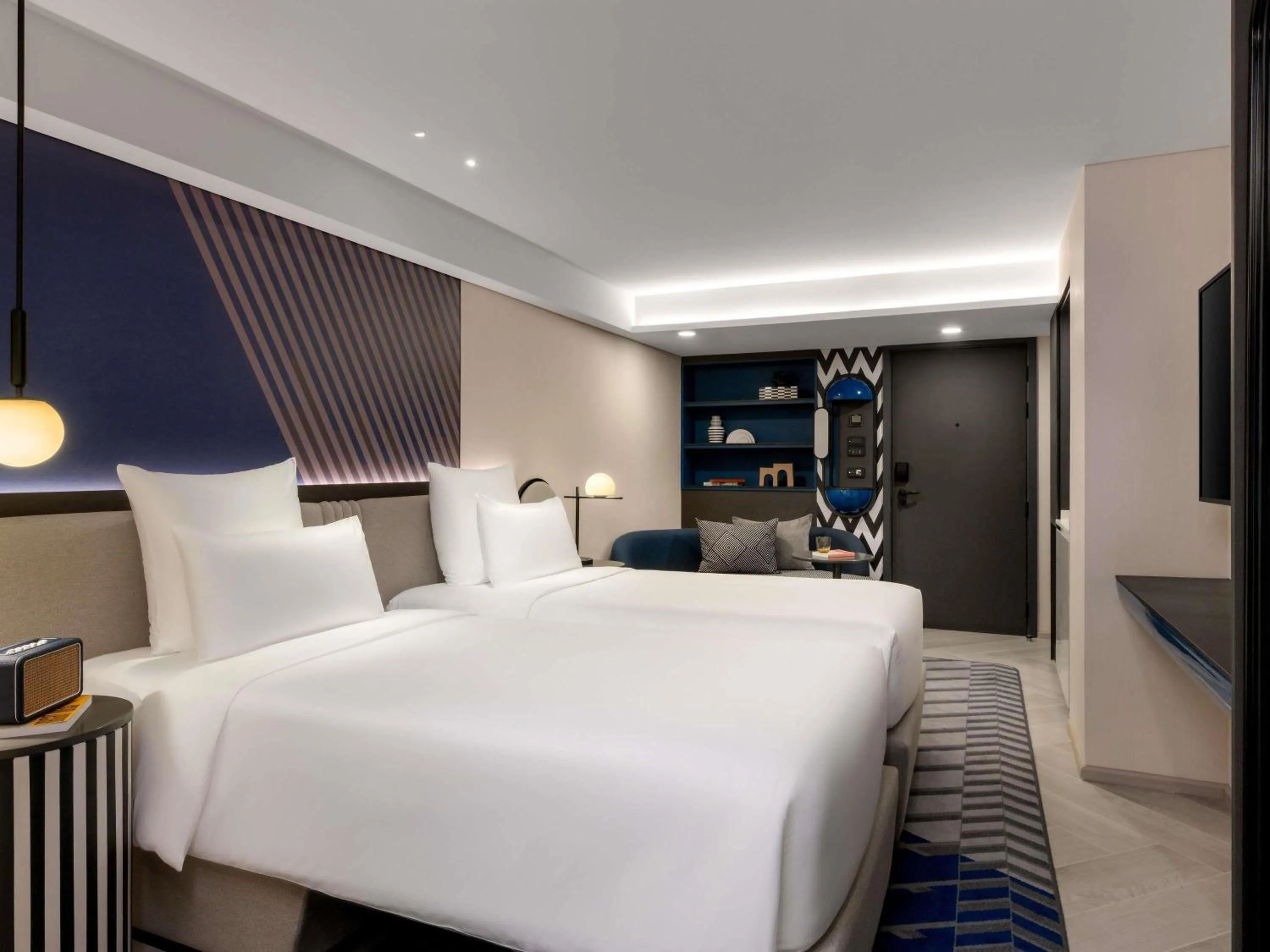 Bedroom, Bed in TRIBE Living Bangkok Sukhumvit 39 by AccorHotels