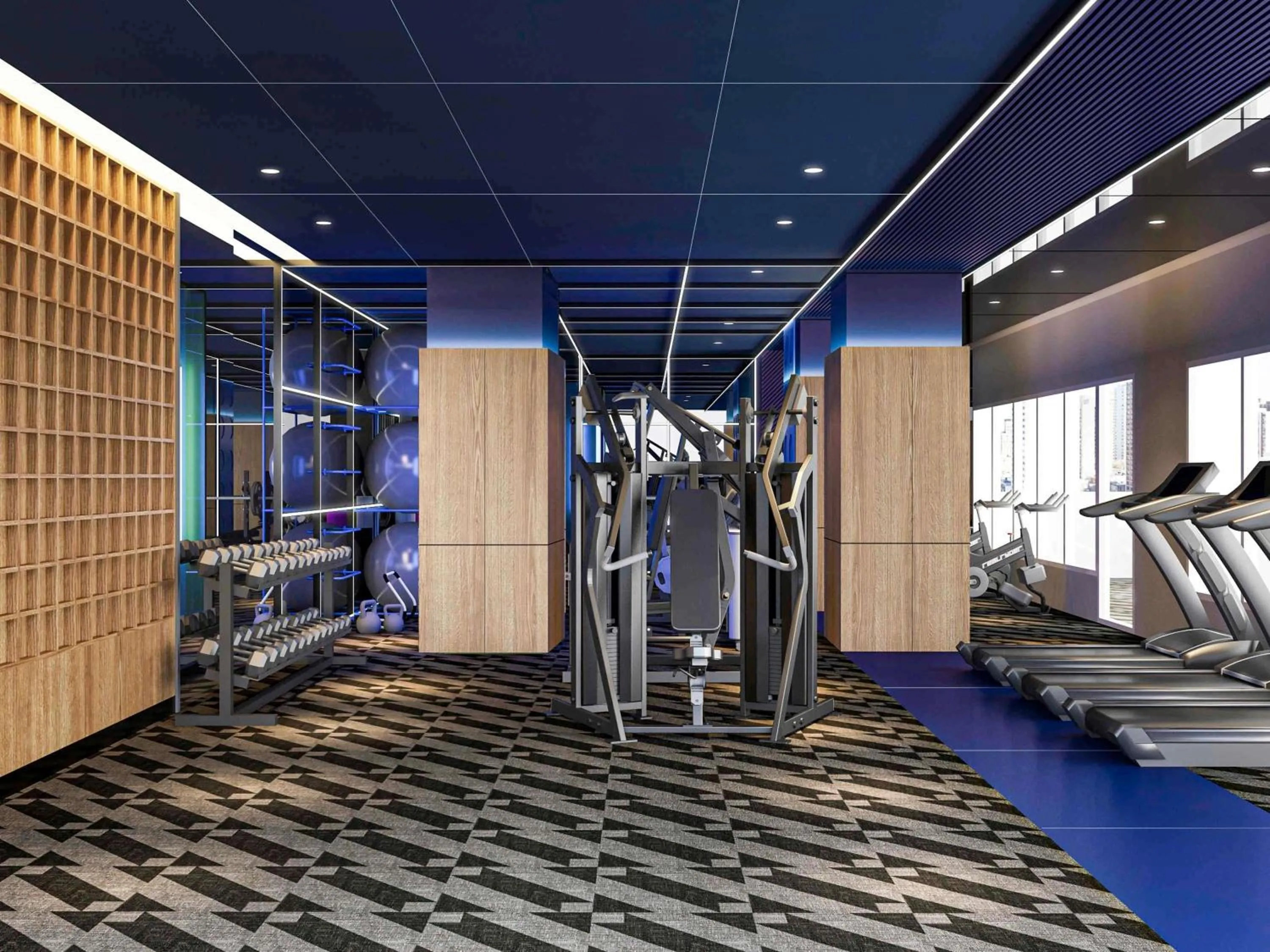 Fitness centre/facilities in TRIBE Living Bangkok Sukhumvit 39 by AccorHotels