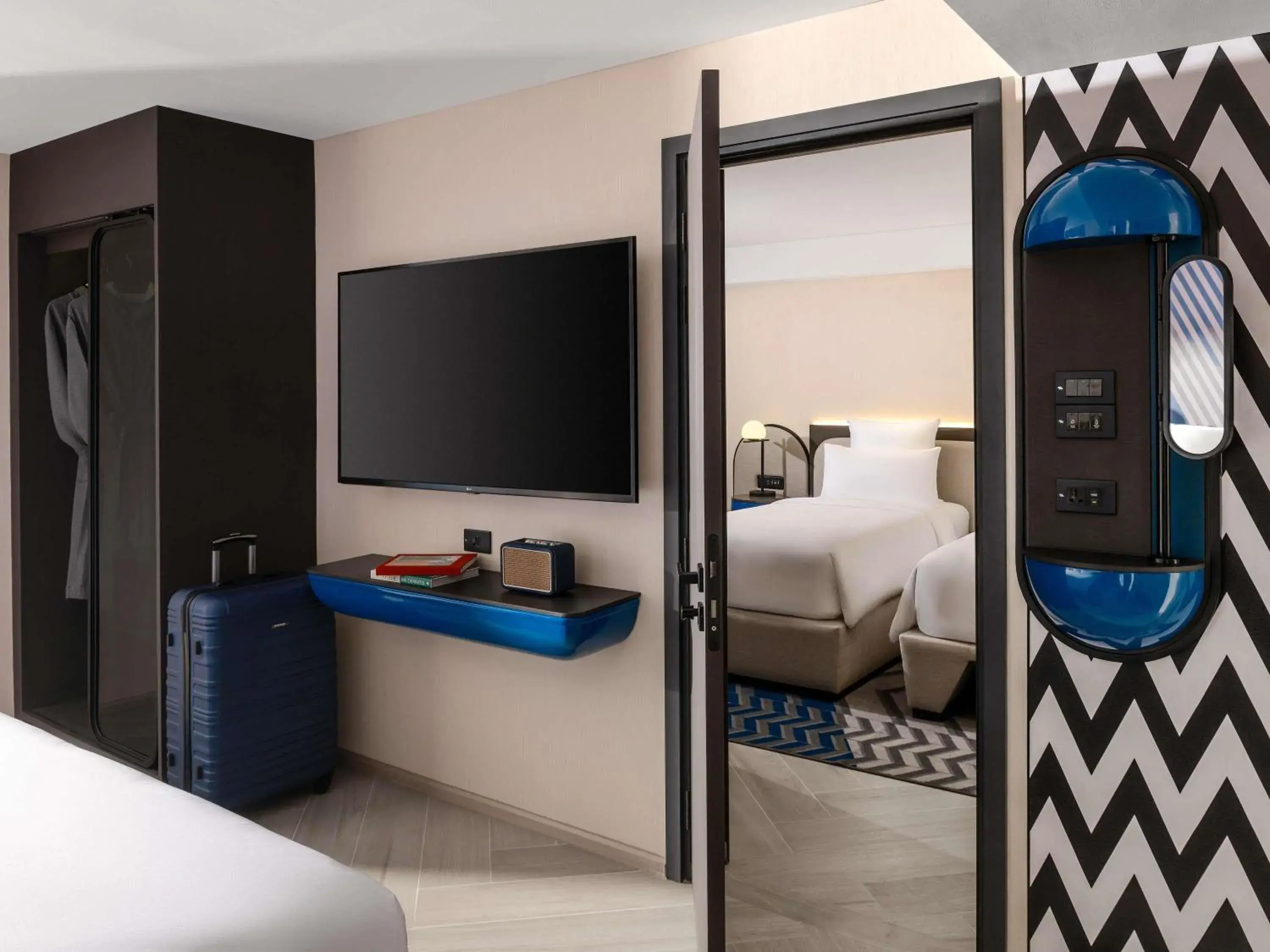 Bedroom, Bed in TRIBE Living Bangkok Sukhumvit 39 by AccorHotels Bedroom, Bed in TRIBE Living Bangkok Sukhumvit 39 by AccorHotels