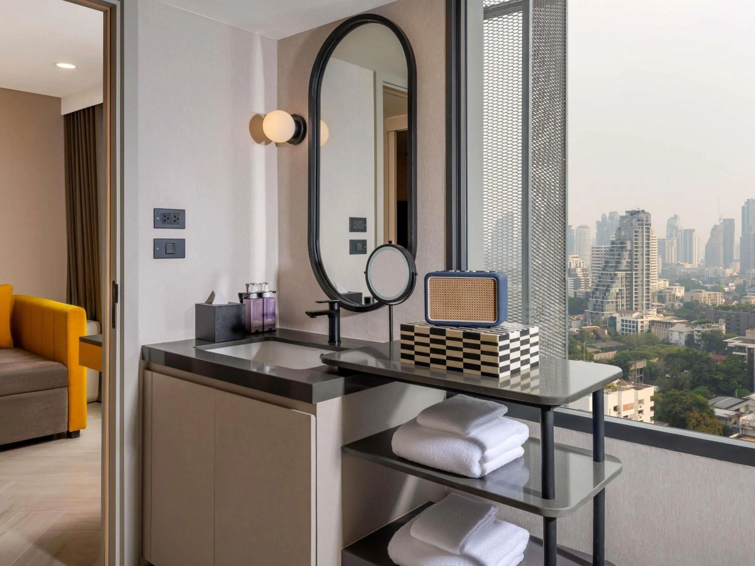 Bedroom in TRIBE Living Bangkok Sukhumvit 39 by AccorHotels