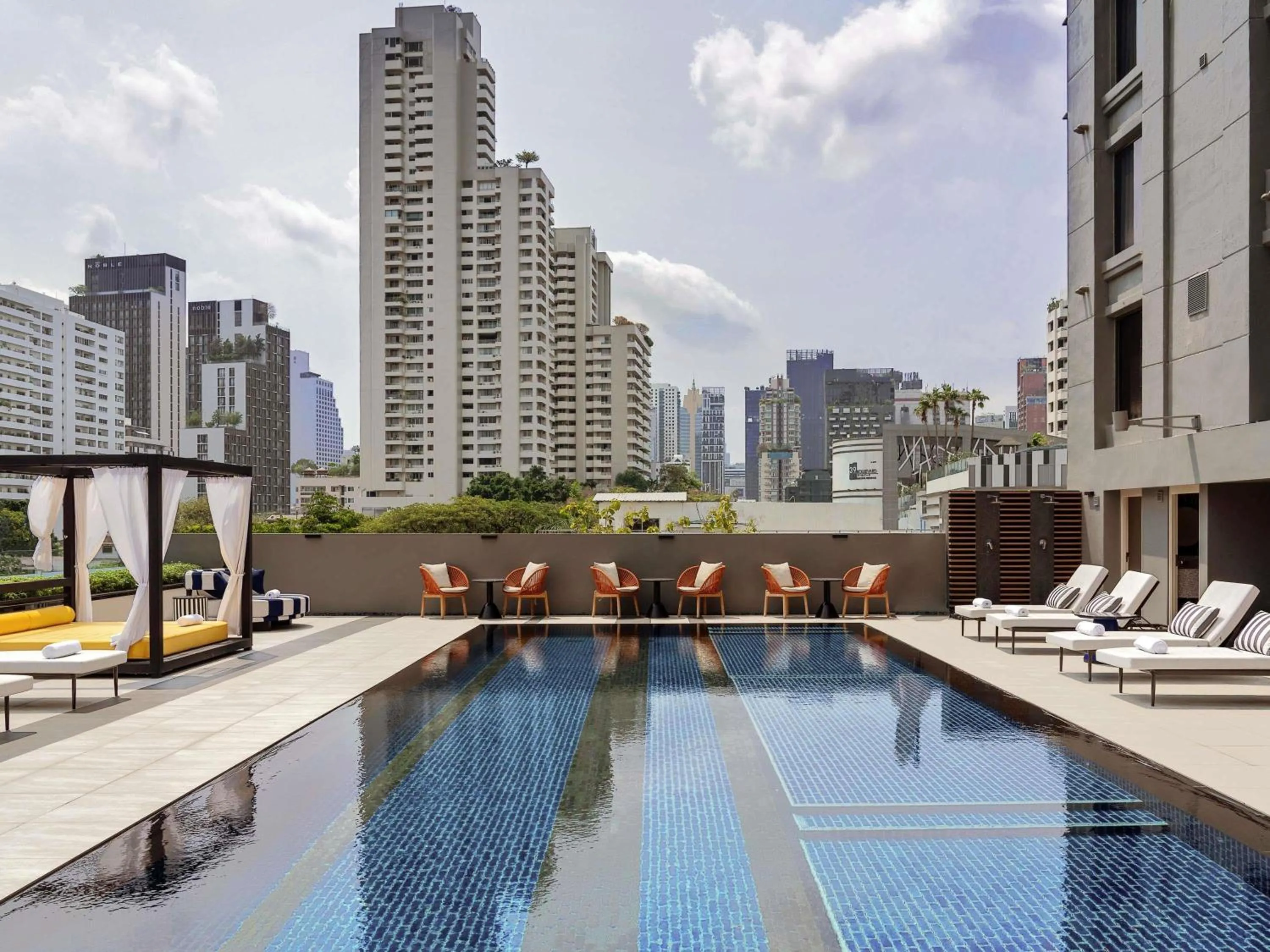 Pool view in TRIBE Living Bangkok Sukhumvit 39 by AccorHotels
