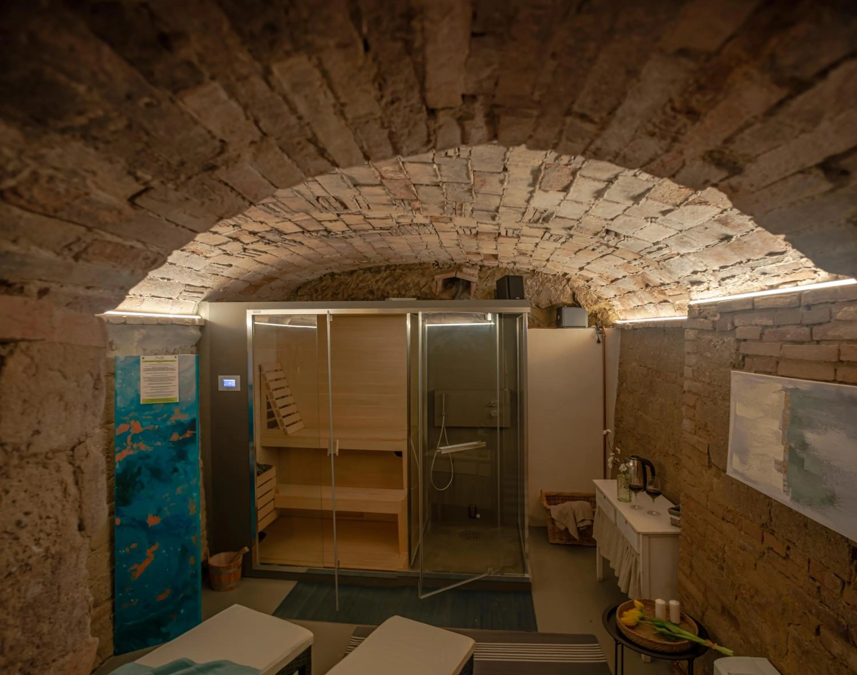 Junior Suite with Sauna in Relais Borgo Elissa