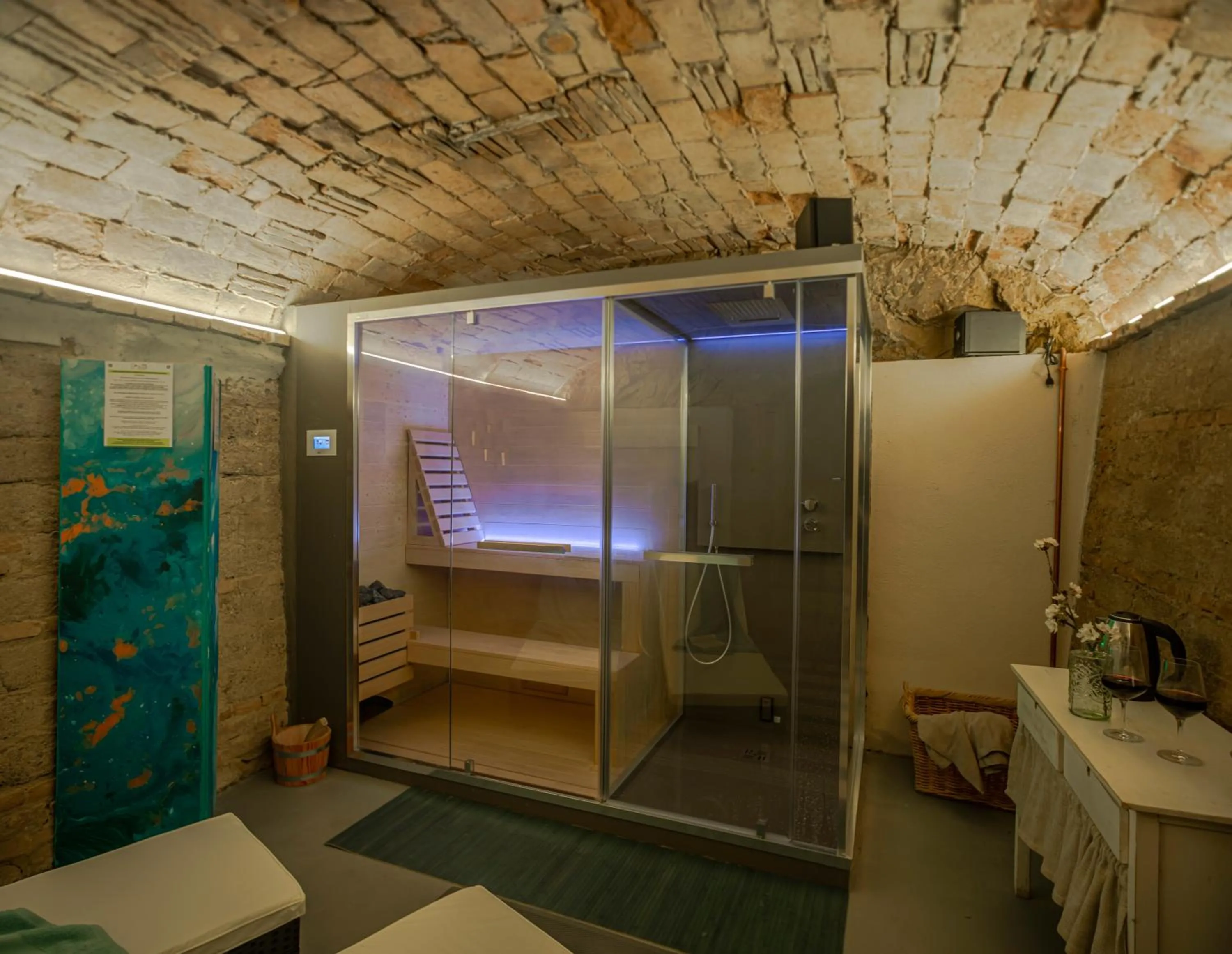 Junior Suite with Sauna in Relais Borgo Elissa