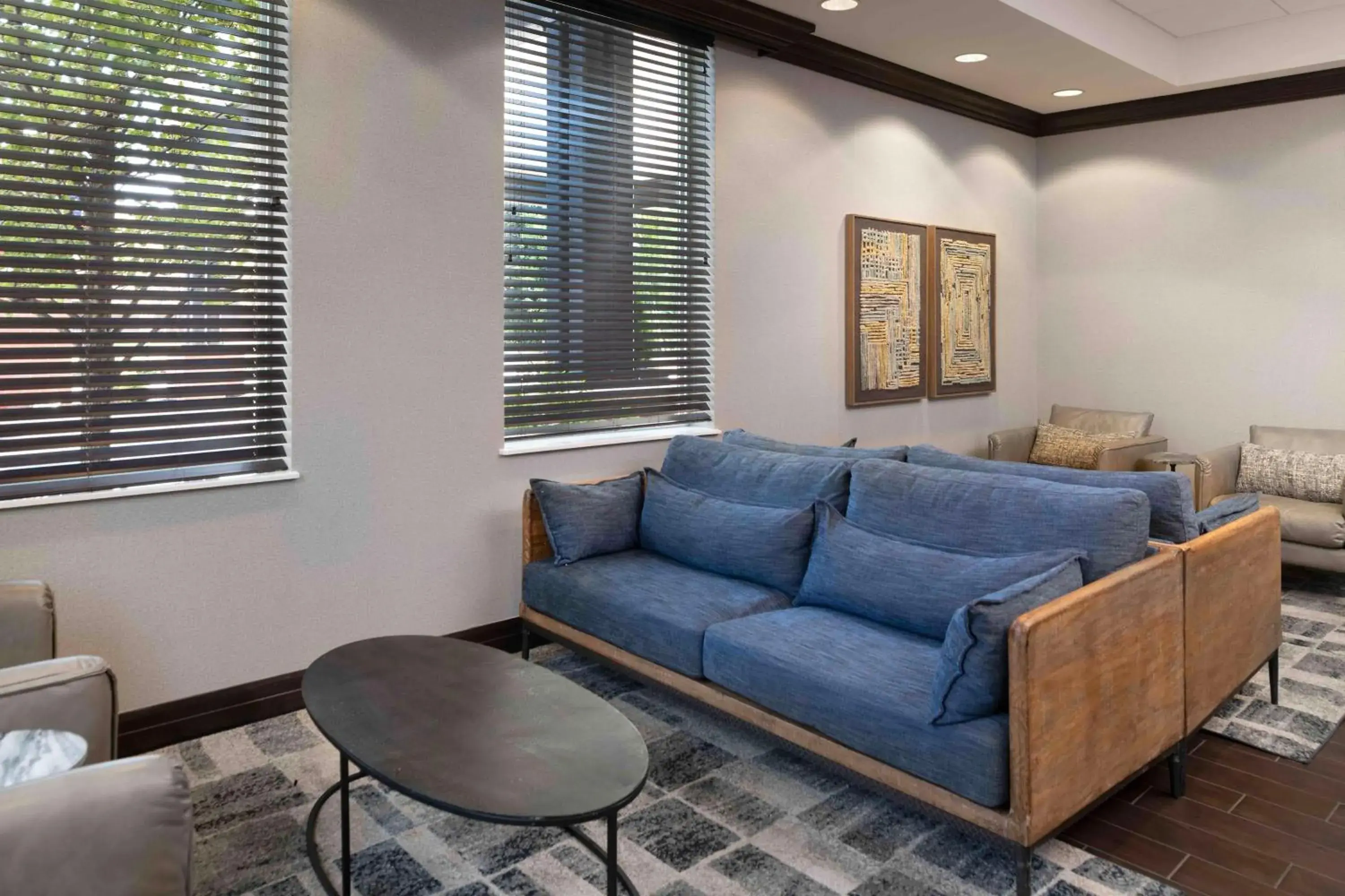 Lobby or reception in Hampton Inn Lewiston-Auburn Lobby or reception in Hampton Inn Lewiston-Auburn