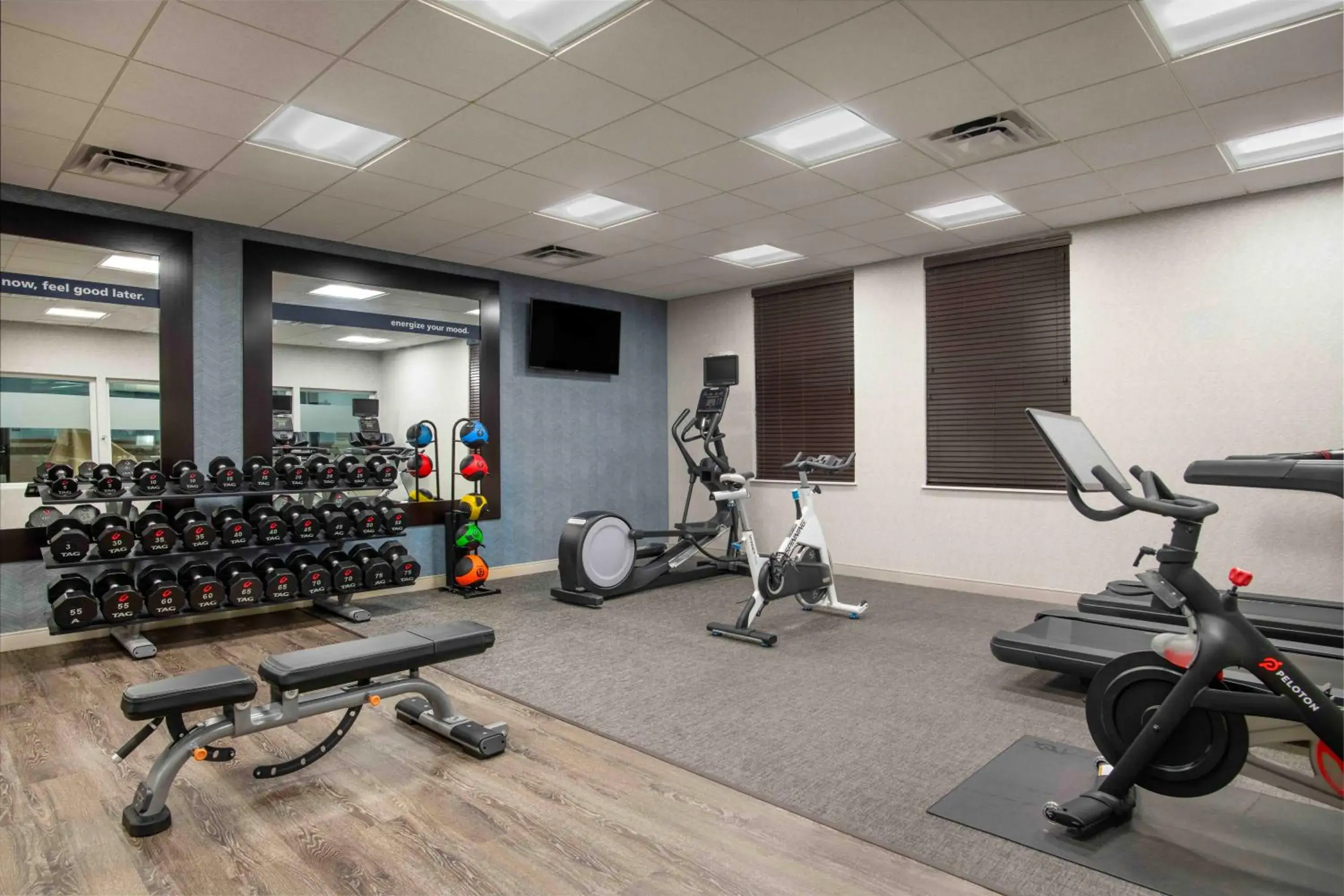 Fitness centre/facilities in Hampton Inn Lewiston-Auburn Fitness centre/facilities in Hampton Inn Lewiston-Auburn