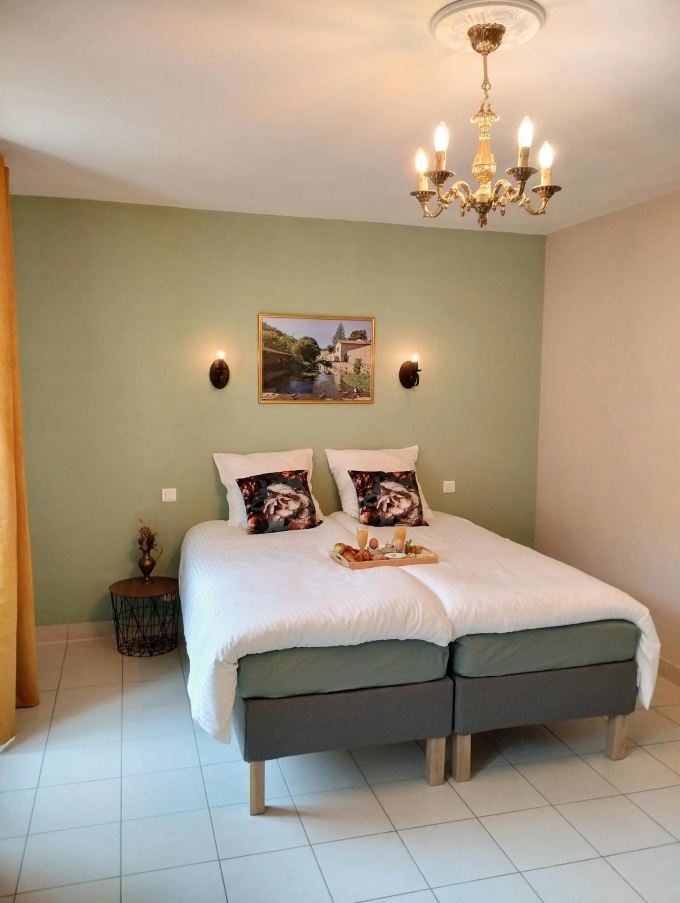 Bed in Hotel Rêve de la Vallée