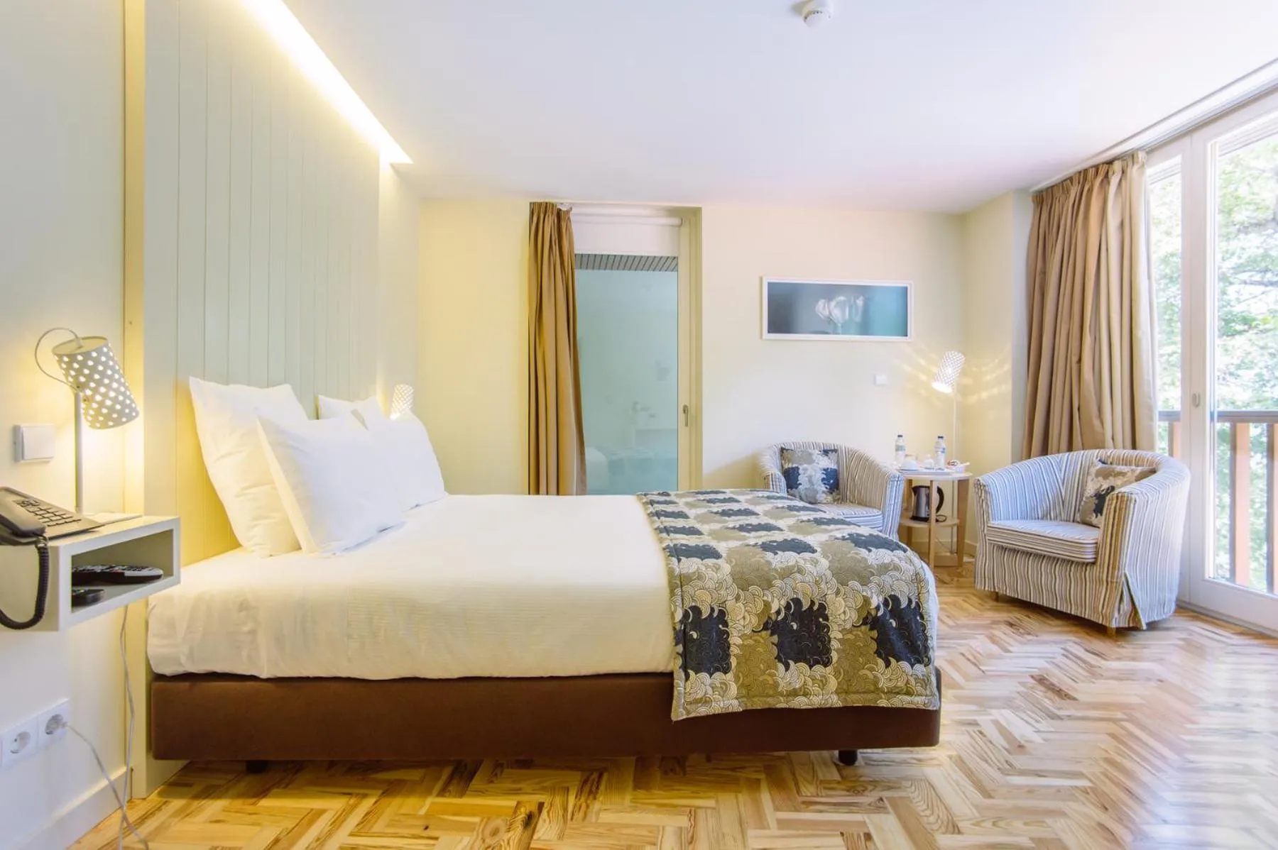 Bed in Hotel Rural Misarela