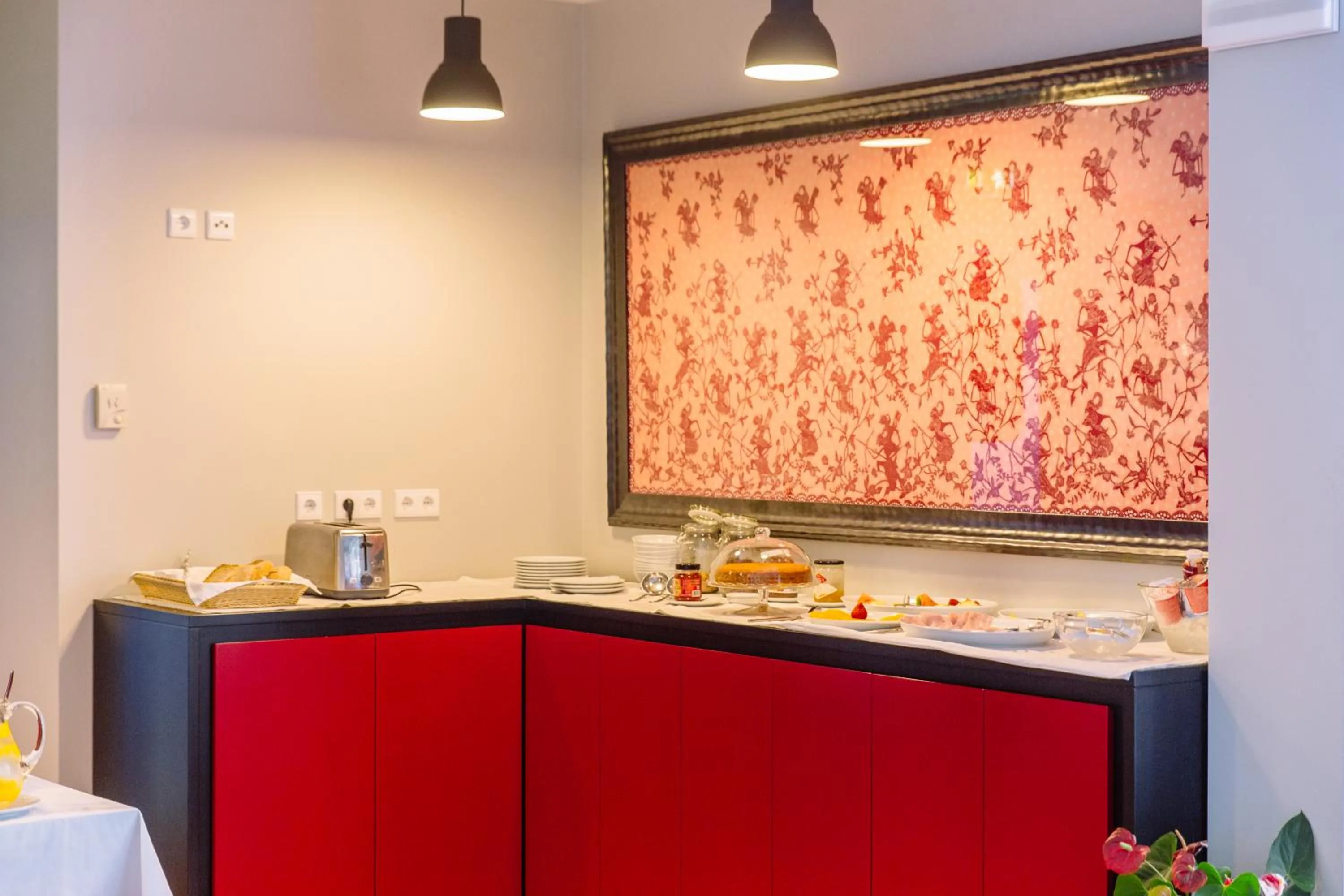 Continental breakfast in Hotel Rural Misarela