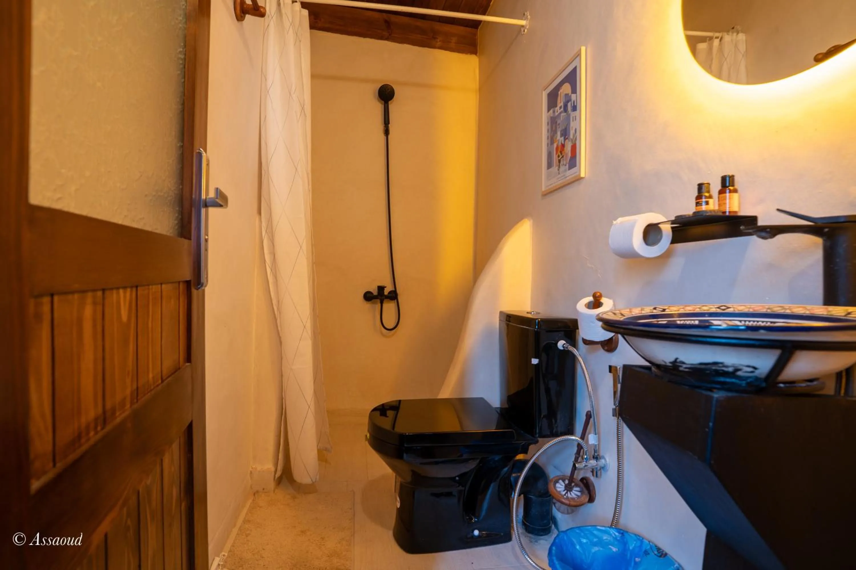 Twin Room with Mountain View - single occupancy in DAR BLANCA