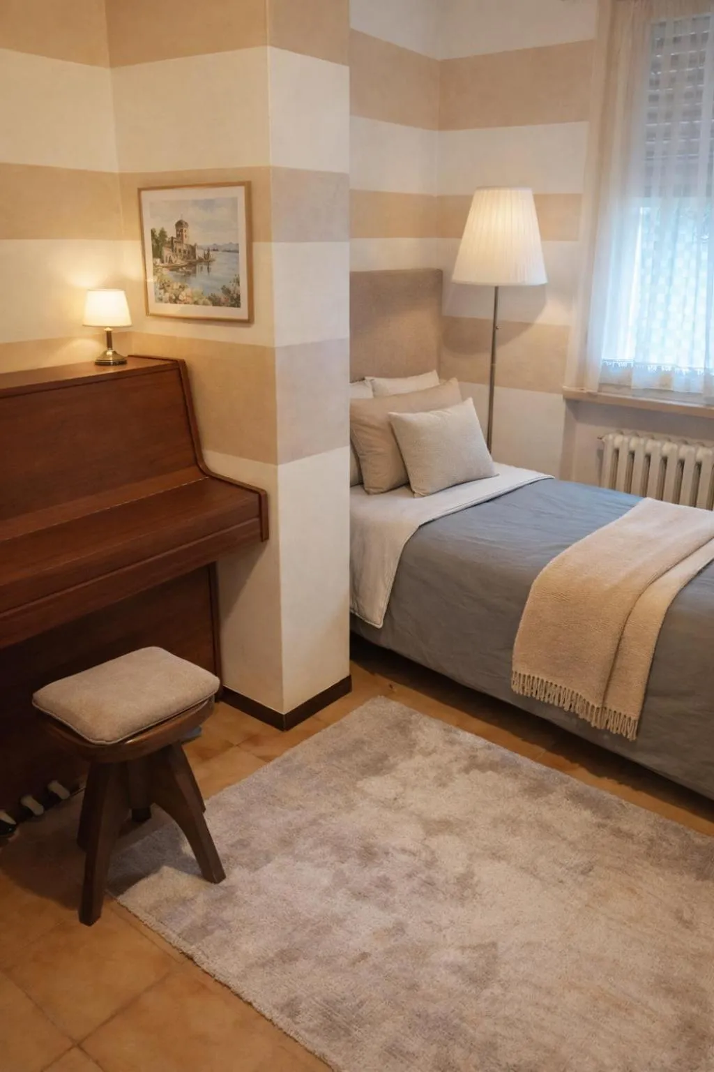 Bedroom, Bed in Bed and Breakfast Due Leoni