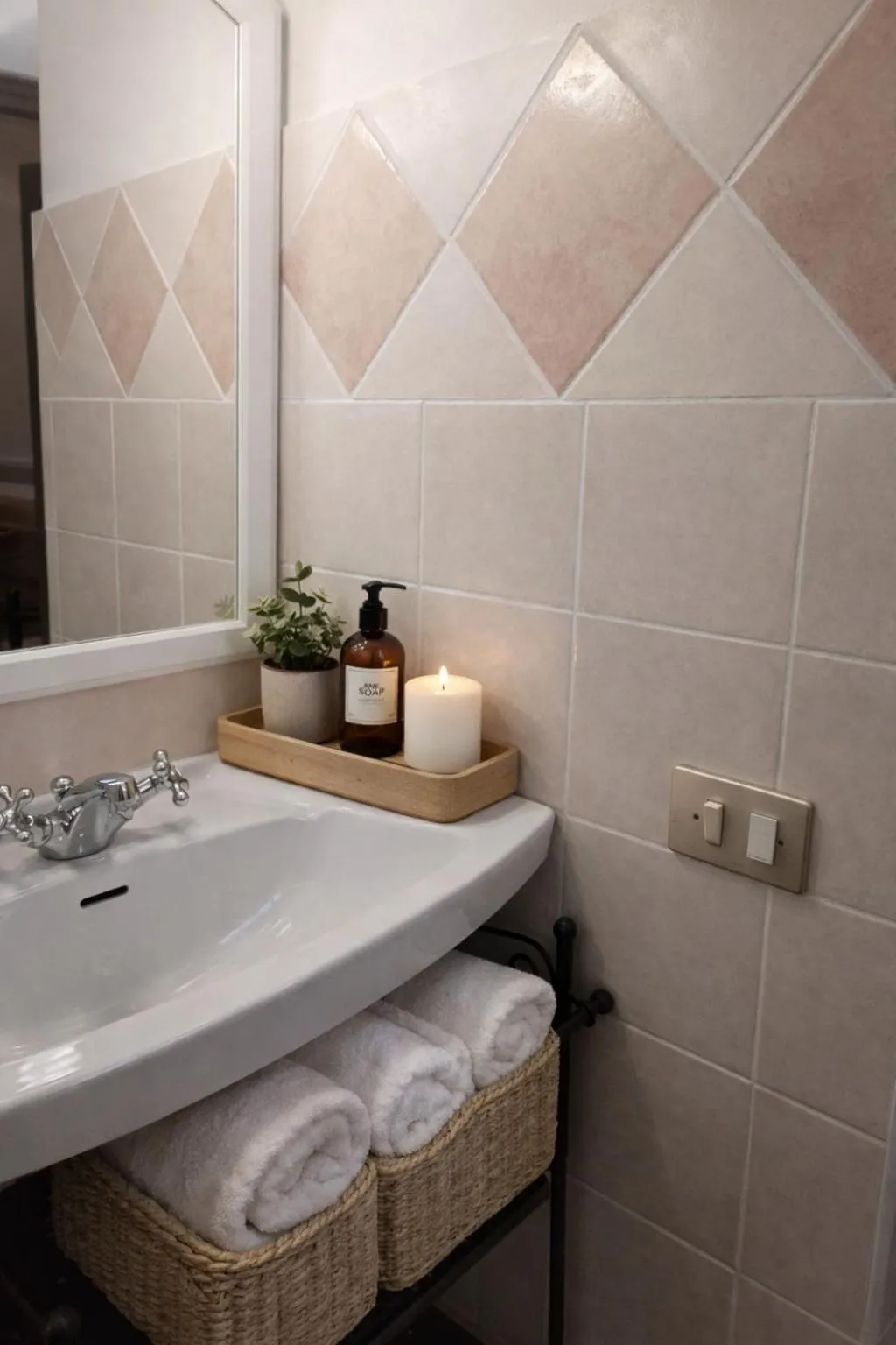 Bathroom in Bed and Breakfast Due Leoni