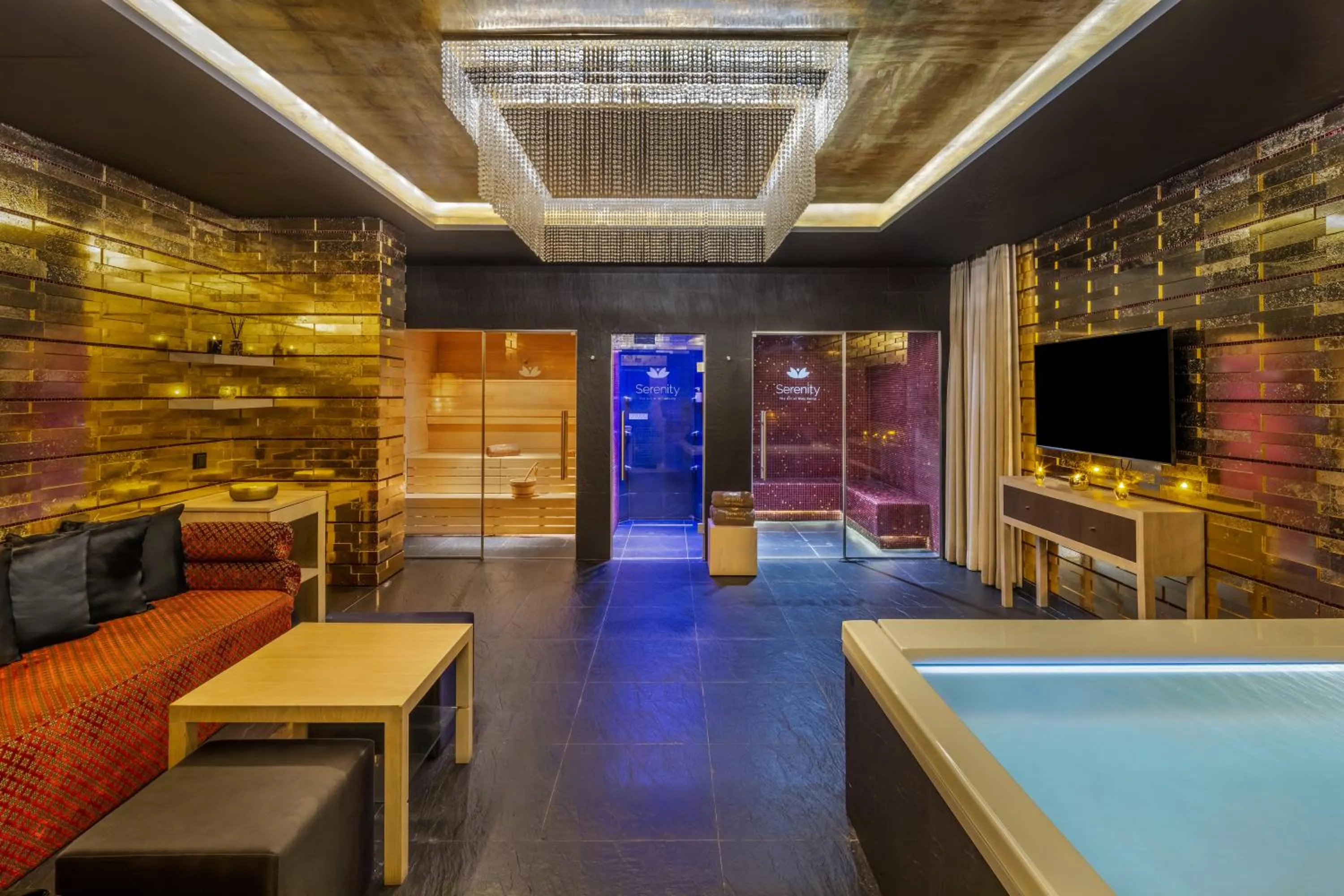 Sauna in Pine Cliffs Suites