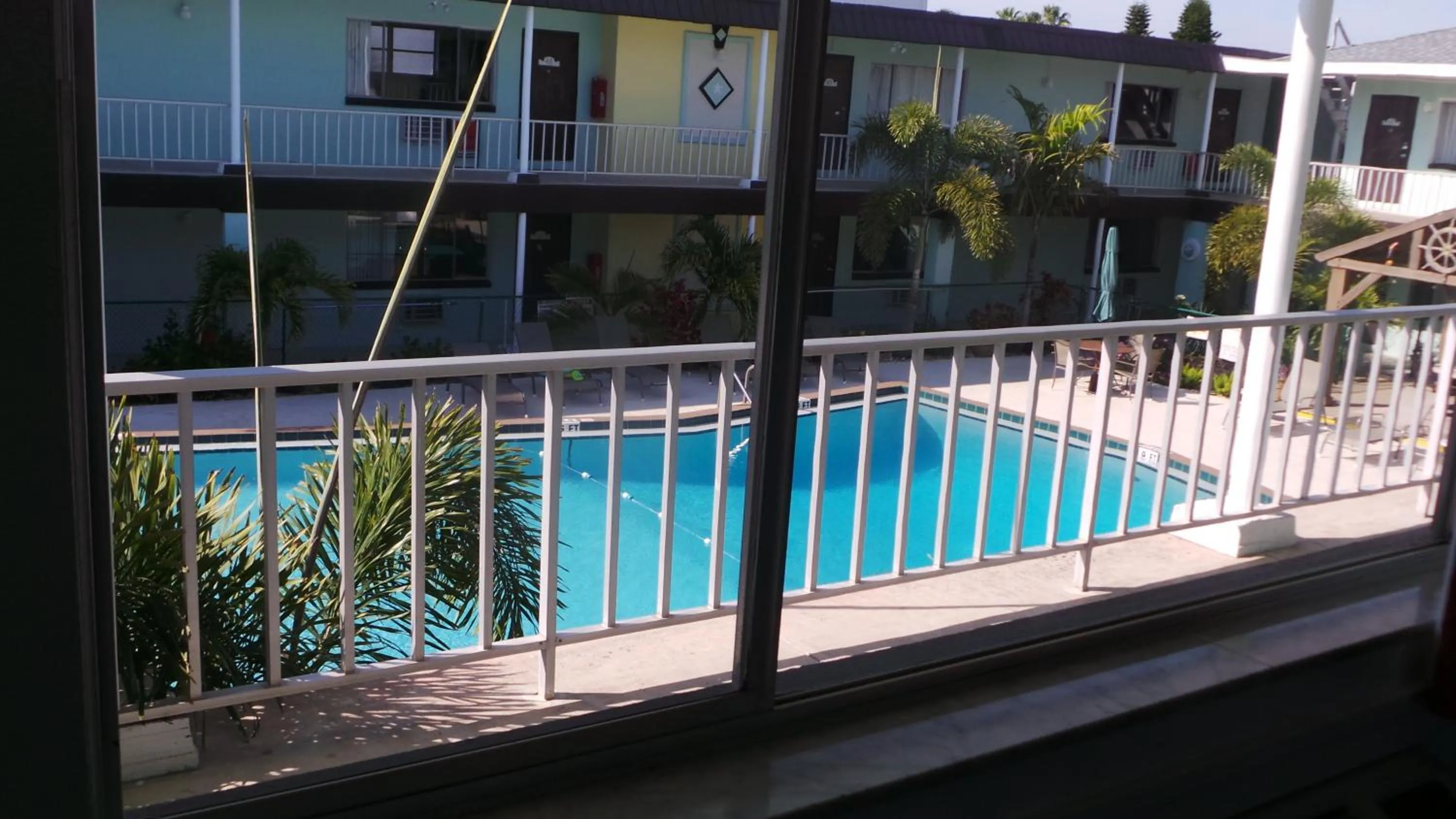 Pool view in Island House Resort Hotel