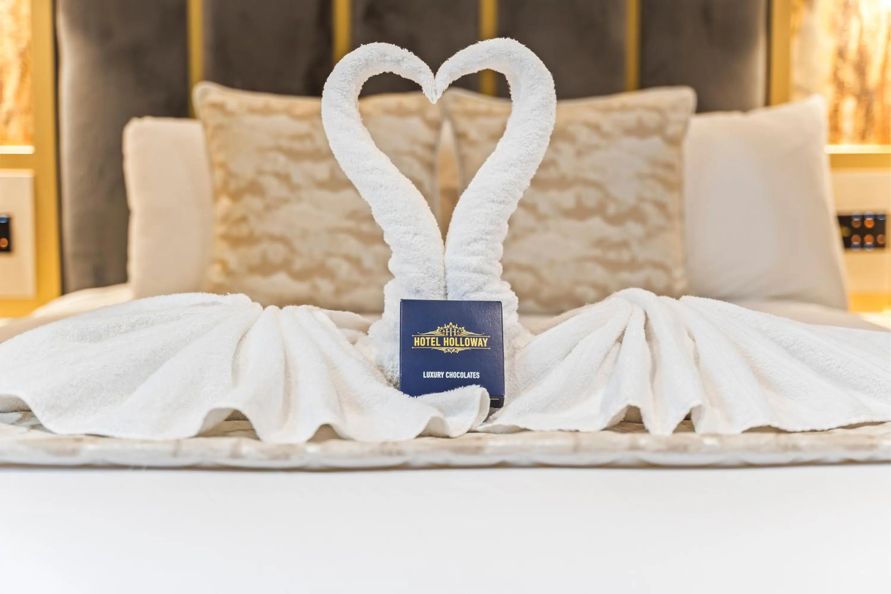 Bed in Hotel Holloway