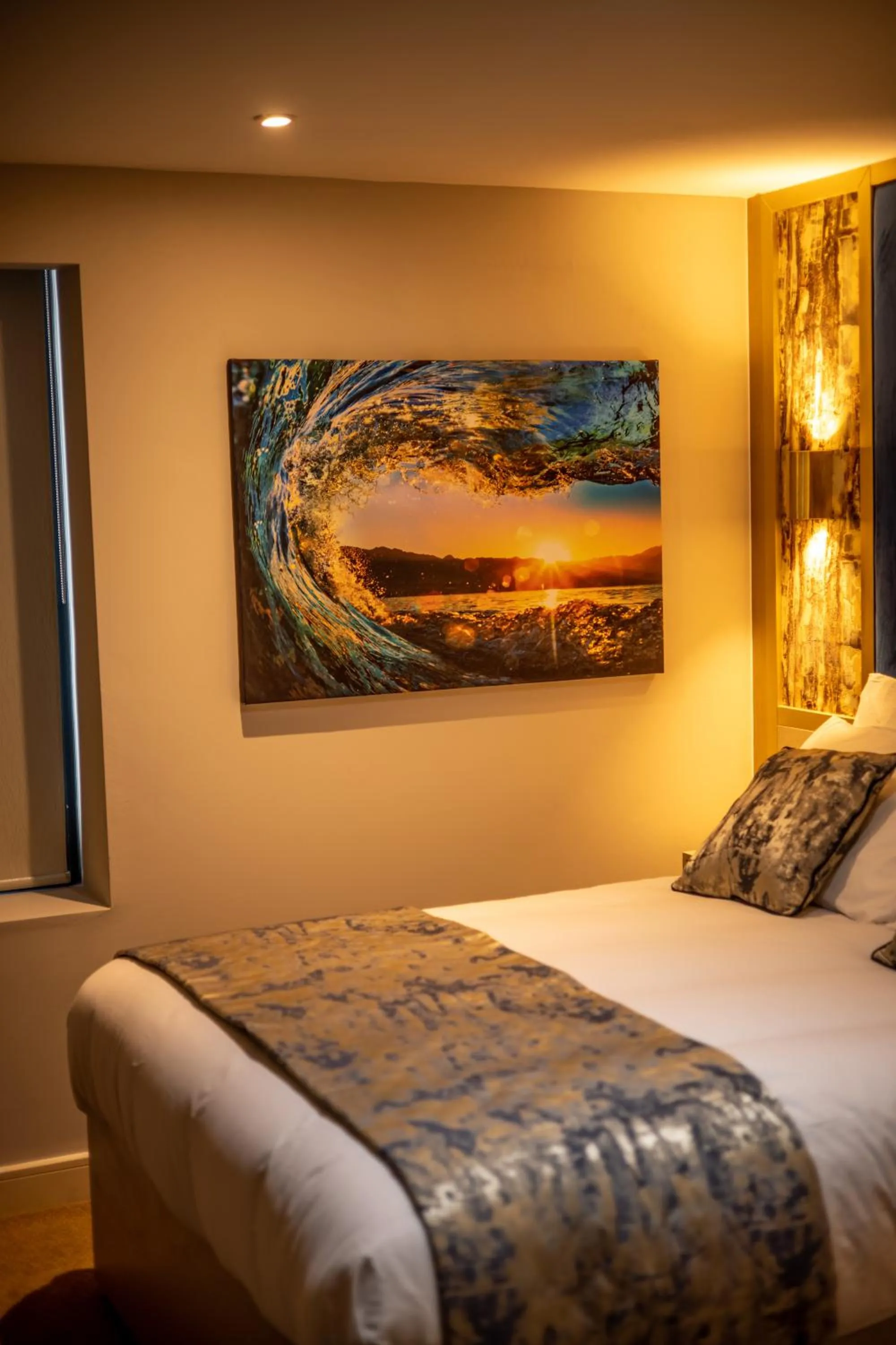 Bed in Hotel Holloway