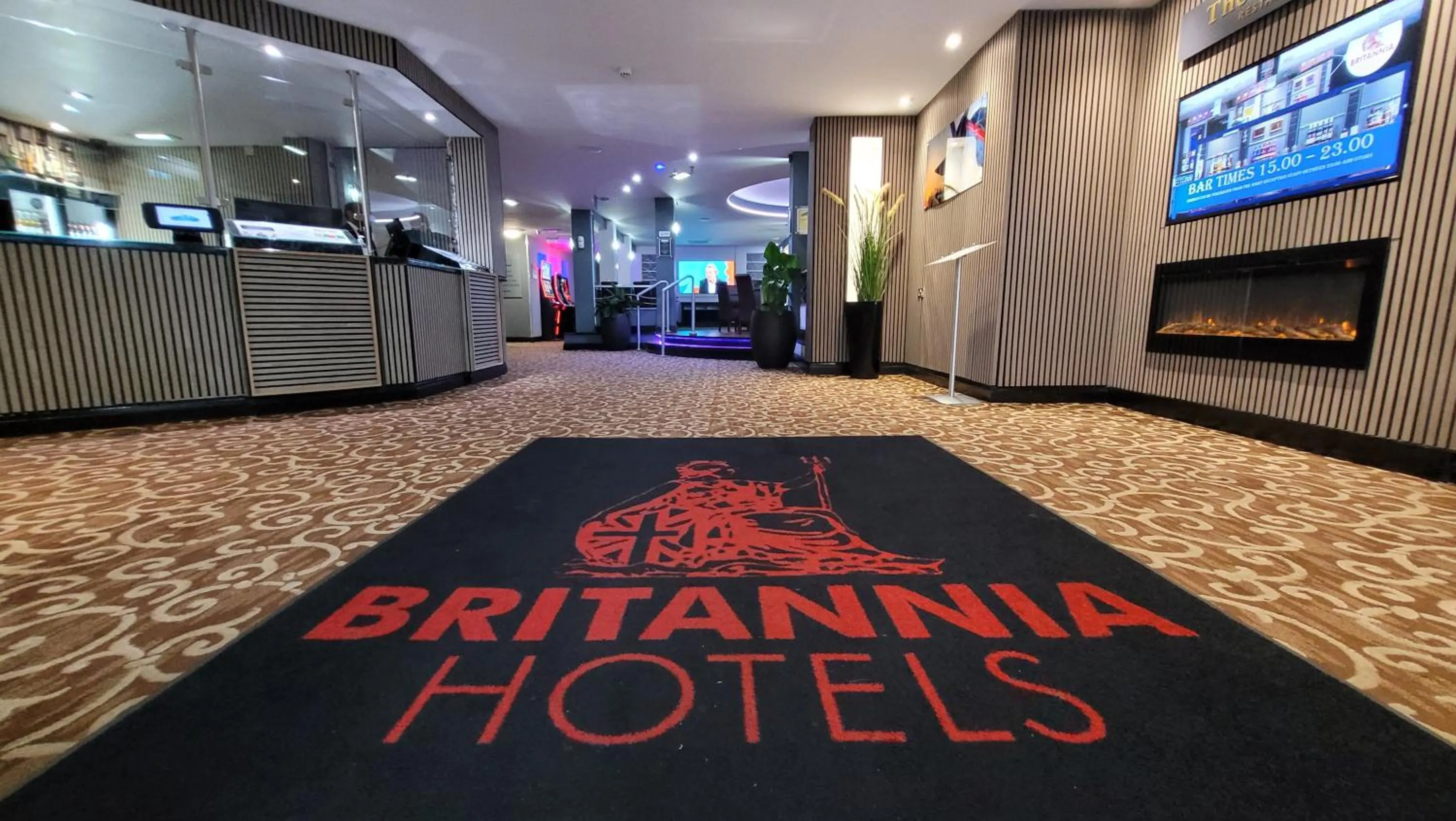 Lobby or reception in Airport Hotel Manchester