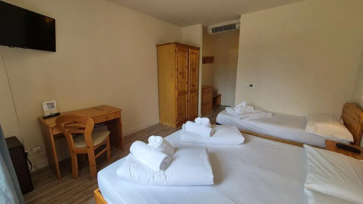 Triple Room with Private Bathroom in Hotel Saisera Triple Room with Private Bathroom in Hotel Saisera